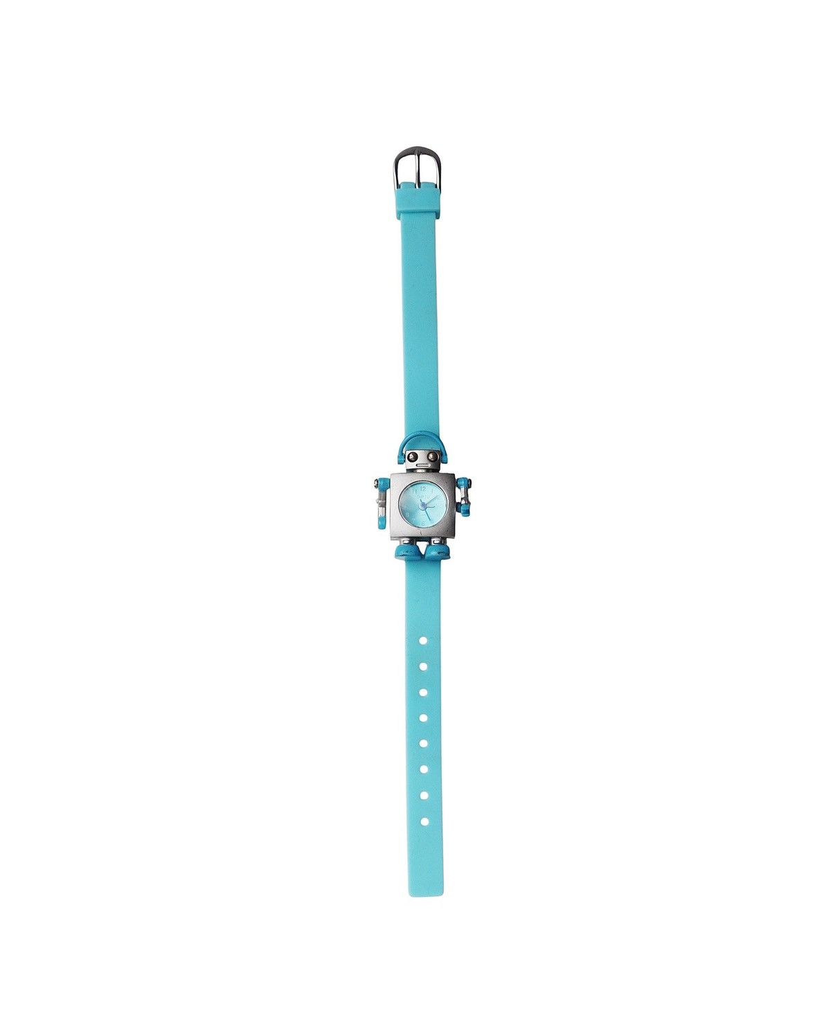 Vintage 2000S DIP’U ROBOT QUARTZ WATCH - BLUE RUBBER STRAP Size ONE SIZE - 8 Thumbnail