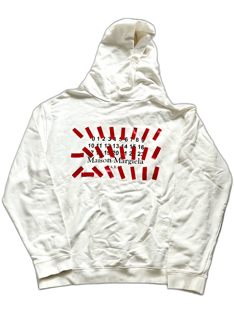 Maison Margiela Maison Margiela Rare Tape Hoodie Unisex Size US M / EU 48-50 / 2 - 1 Thumbnail