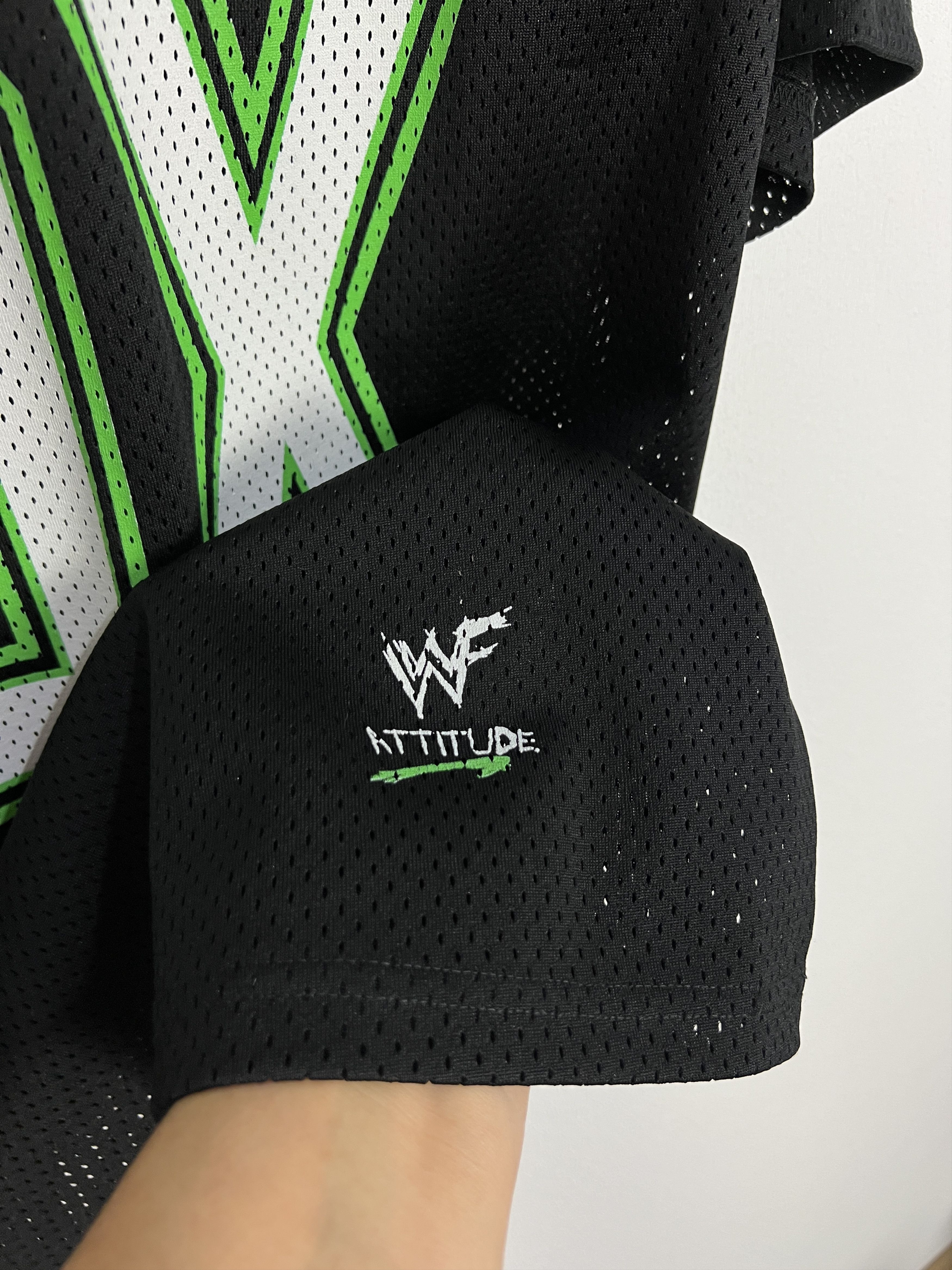 Vintage 1999 WWF WWE DX D Generation Jersey Shirt Attitude Tee Rare Size US L / EU 52-54 / 3 - 4 Thumbnail