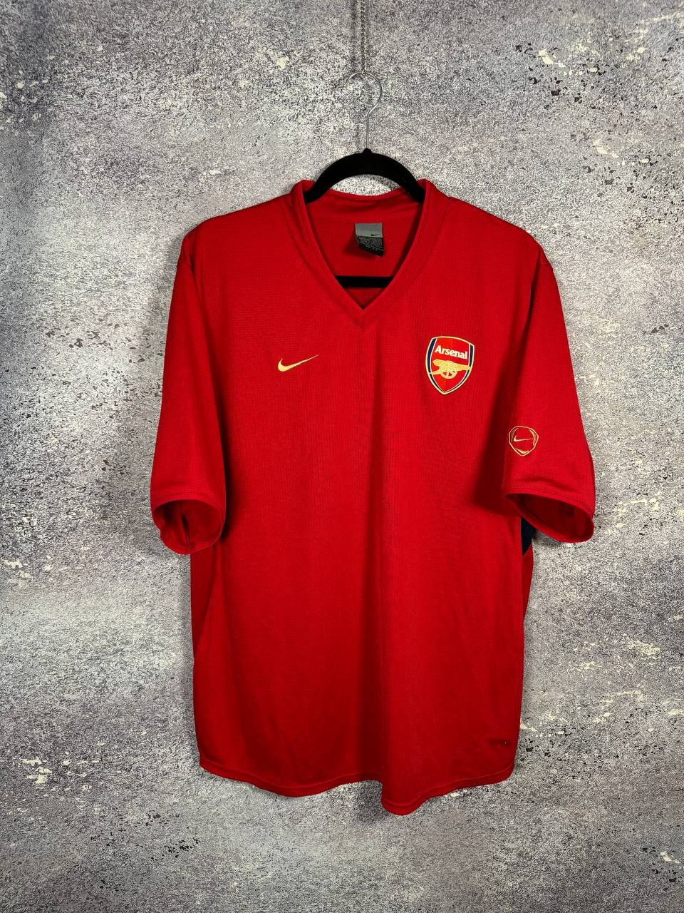 Nike × Vintage Vintage Arsenal Nike Pre Match Training Jersey Large Size US L / EU 52-54 / 3 - 1 Thumbnail