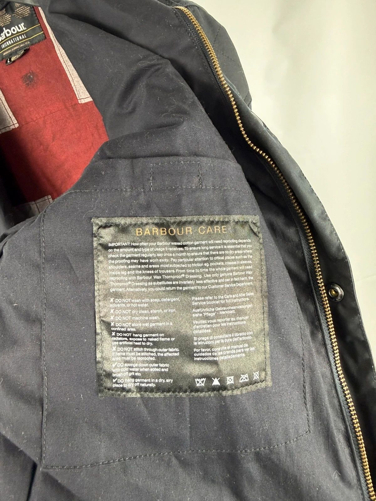 Barbour Barbour International Wax Simonside Jacket size L Size US L / EU 52-54 / 3 - 17 Thumbnail
