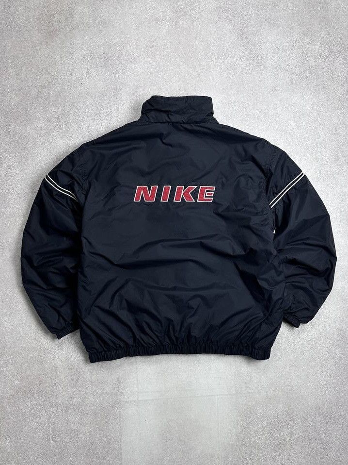 Nike Vintage Nike Swoosh Spellout Down Winter Puffer Jacket XL Size US XL / EU 56 / 4 - 1 Thumbnail