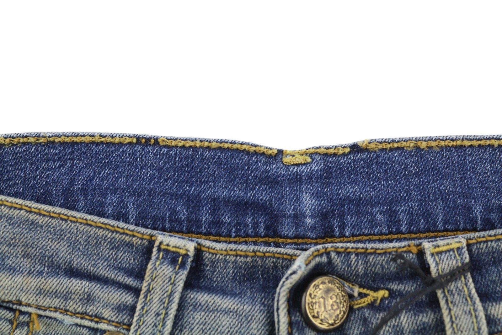 R13 THE DROP 25 Crosby Faded Dirty Look Cropped Crotch 86484 Size 25" / US 0 / IT 36 - 10 Thumbnail