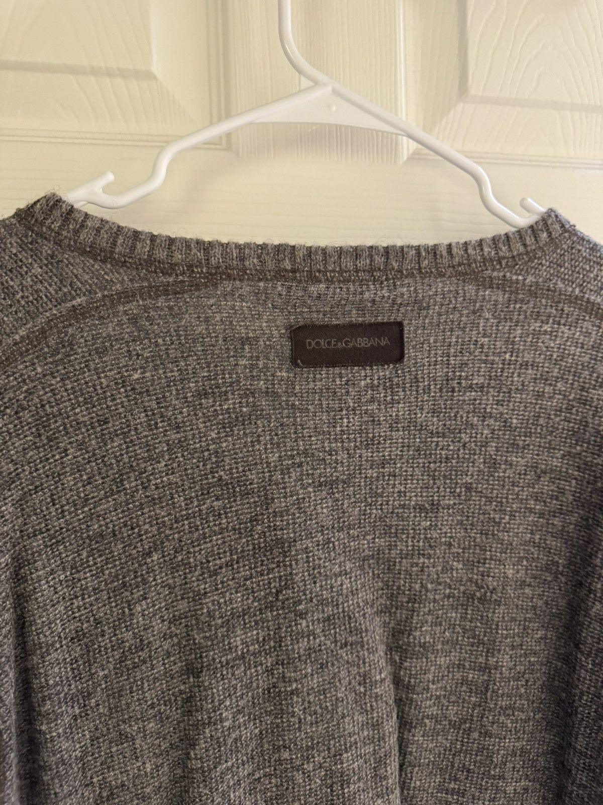 Dolce & Gabbana Dolce & Gabbana Wool Sweater Size US L / EU 52-54 / 3 - 2 Thumbnail