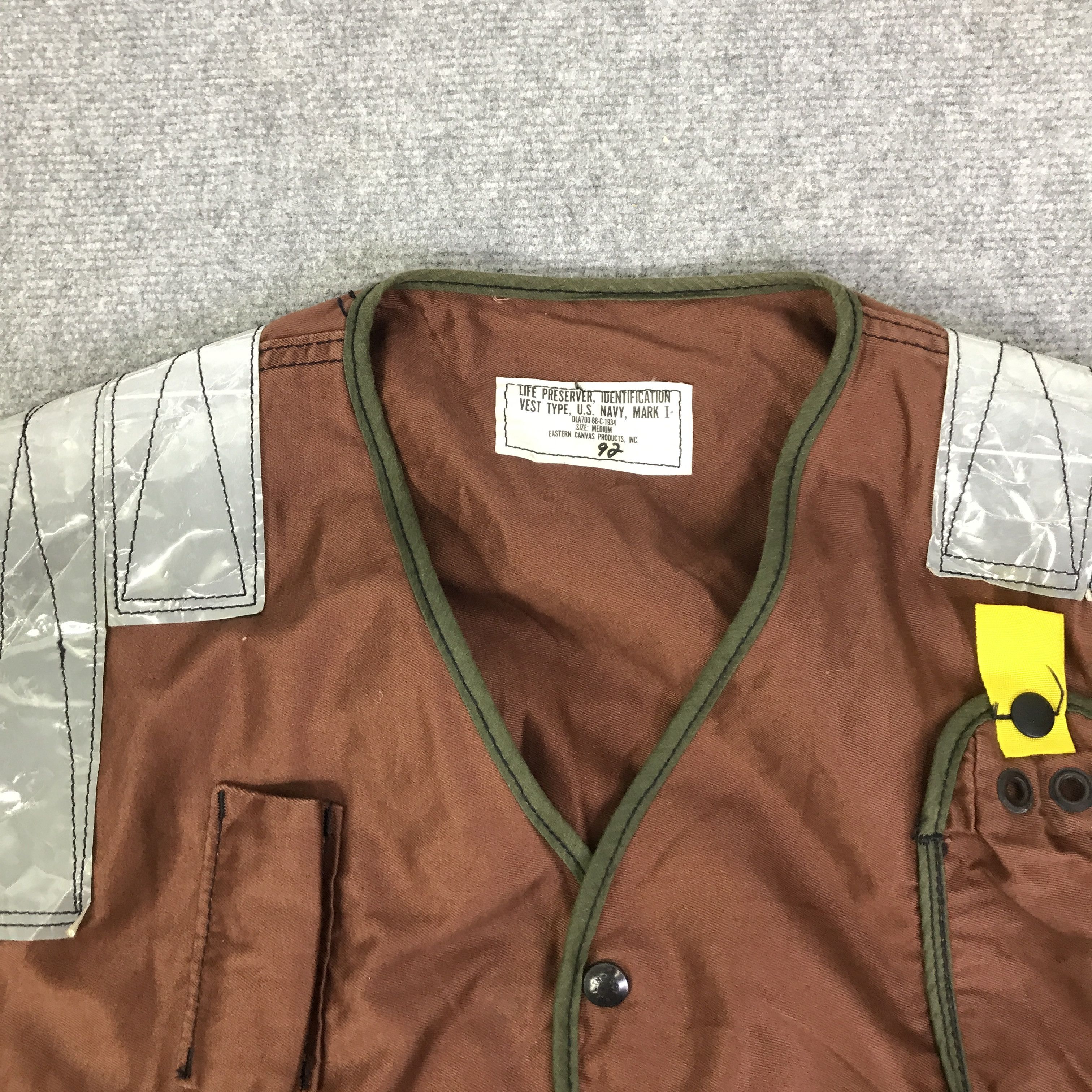 Vintage US ARMY VEST LIFE PERSERVER VEST K80B5 Size US M / EU 48-50 / 2 - 6 Thumbnail