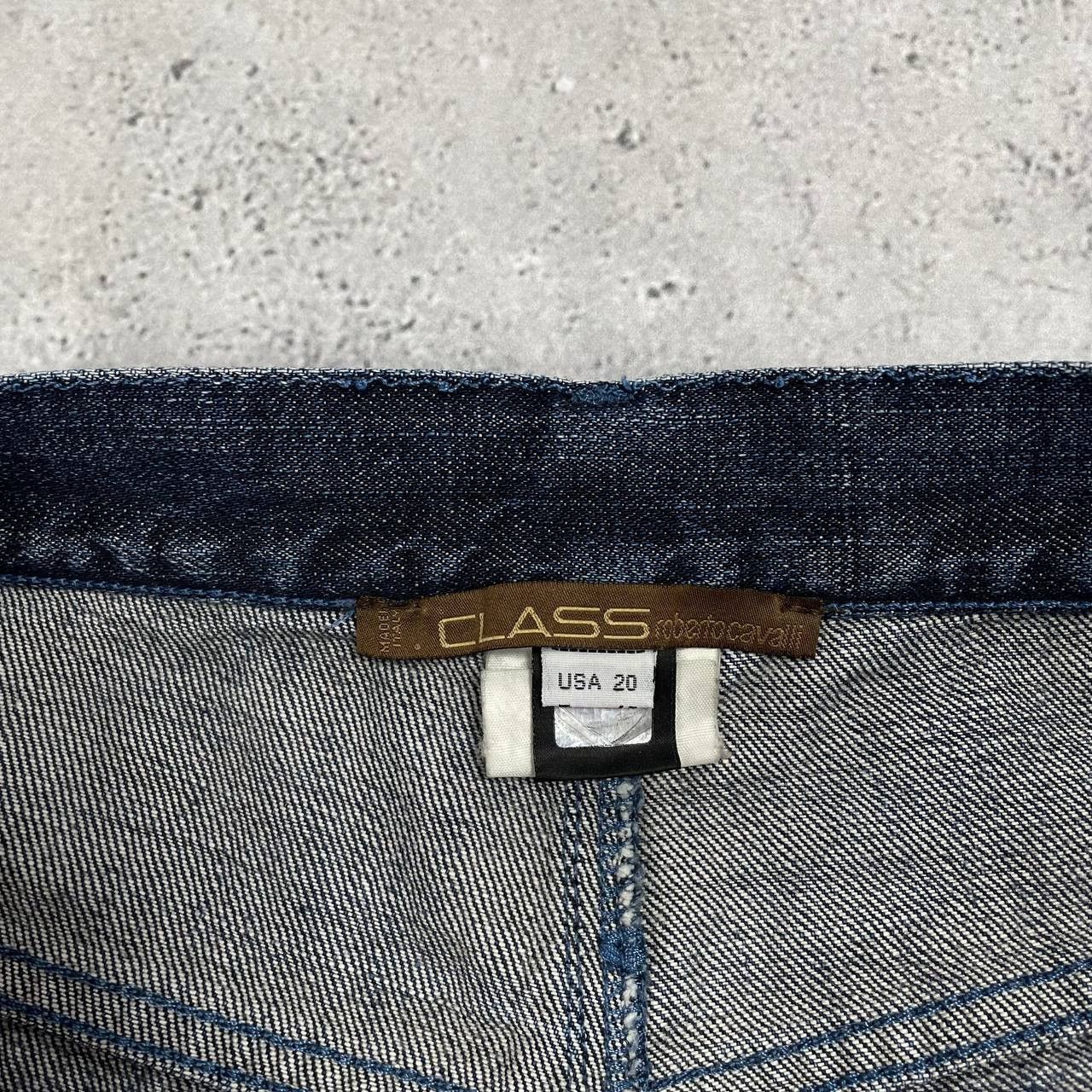 Designer × Roberto Cavalli × Vintage Vintage Roberto Cavalli Class Straight Fit Jeans Size W37 Size US 37 - 9 Thumbnail