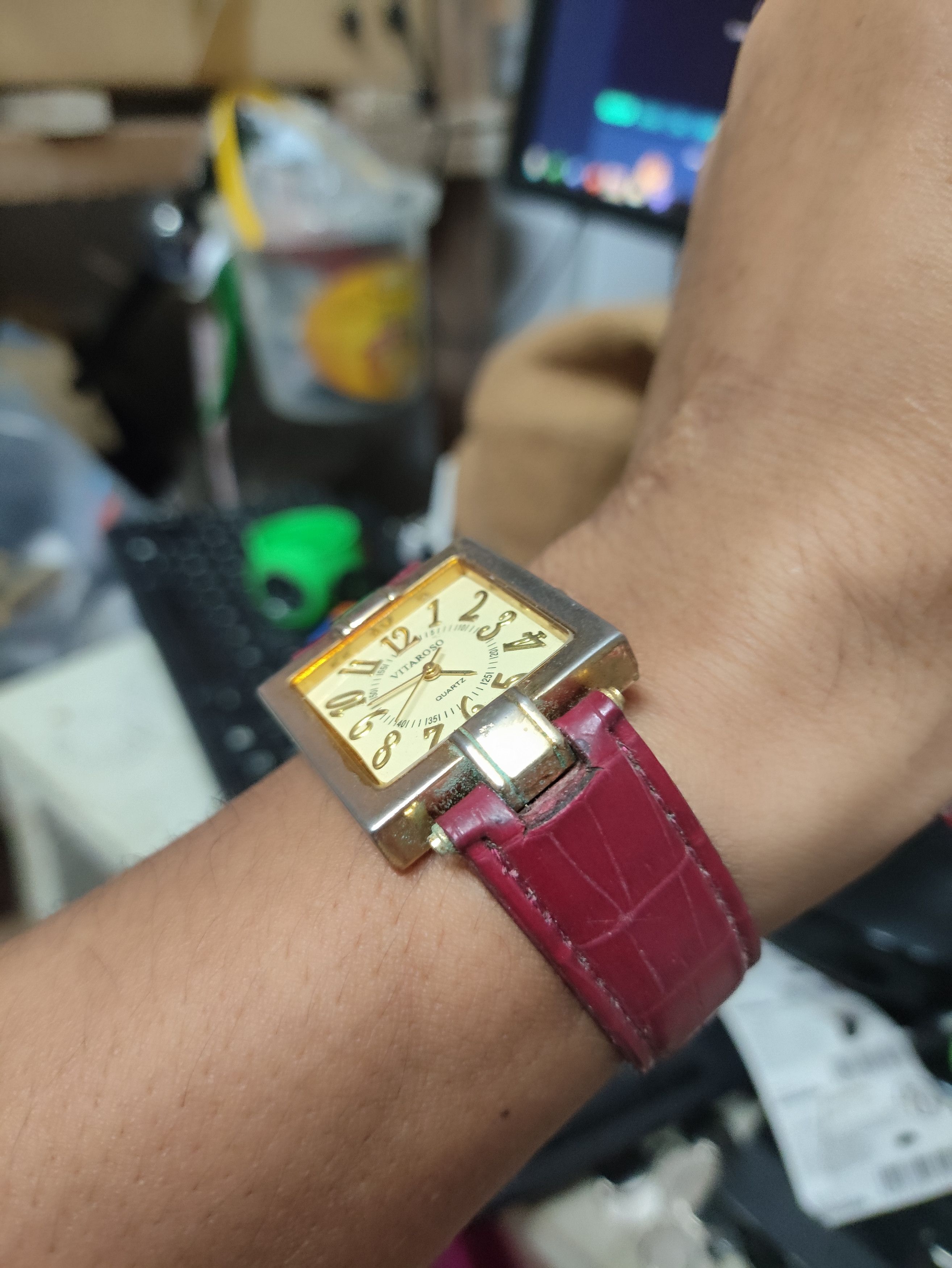 Vintage Vintage VITAROSO QUARTZ JAPAN MOVEMENT Size ONE SIZE - 7 Thumbnail