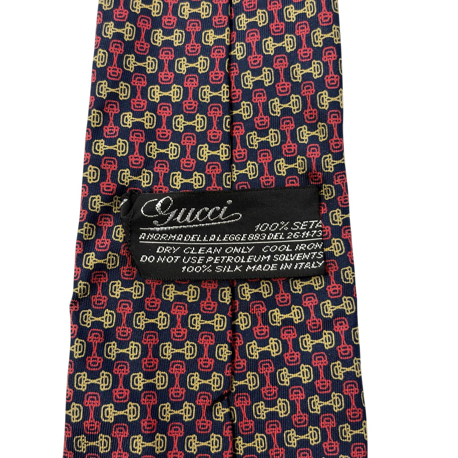 Gucci Gucci Vintage Cufflink Pattern Tie Size ONE SIZE - 2 Thumbnail