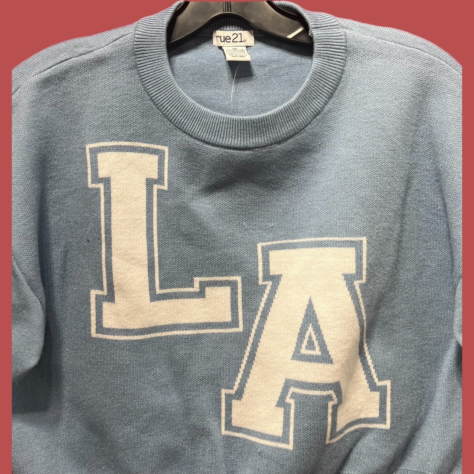 rue21 Rue 21 - Women's Long Sleeve Sweater - Graphic Sweater - Lig Size XS / US 0-2 / IT 36-38 - 10 Thumbnail
