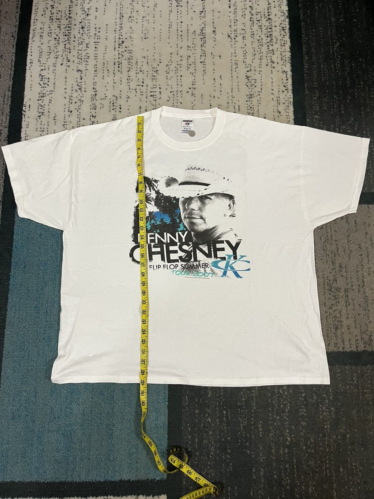 Band Tees × Vintage KENNY CHESNEY TSHIRT Size US XXL / EU 58 / 5 - 10 Thumbnail