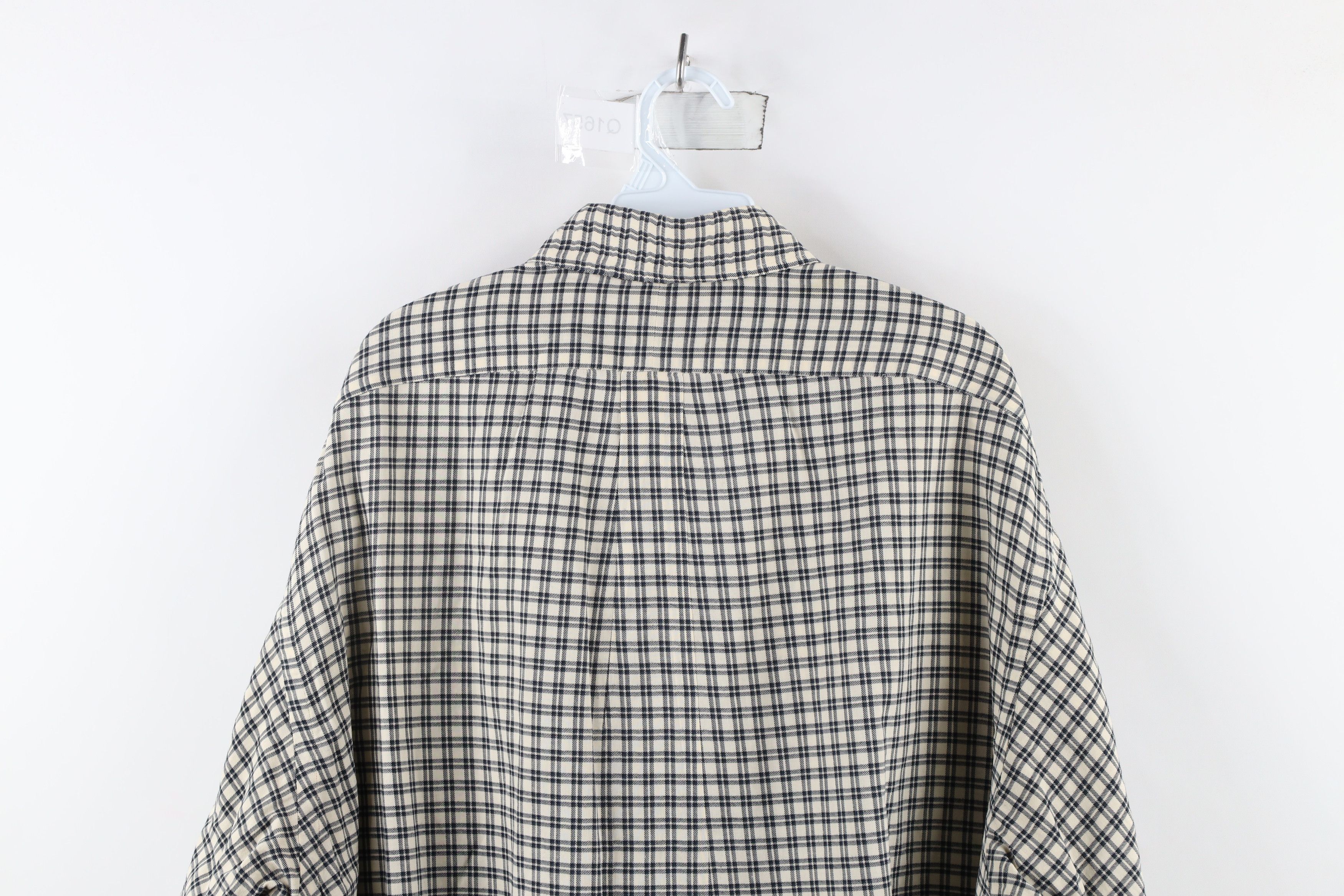 Ralph Lauren × Vintage Vintage 90s Ralph Lauren Flannel Collared Button Down Shirt Size US XL / EU 56 / 4 - 10 Thumbnail
