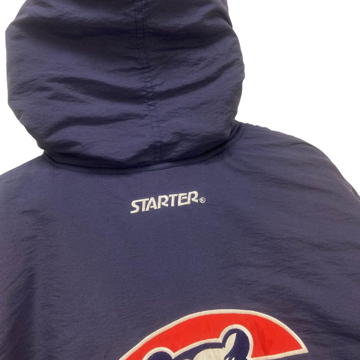 NFL × Starter Vintage Starter Chicago Bears Hooded Bomber Style Jacket Size US L / EU 52-54 / 3 - 6 Thumbnail