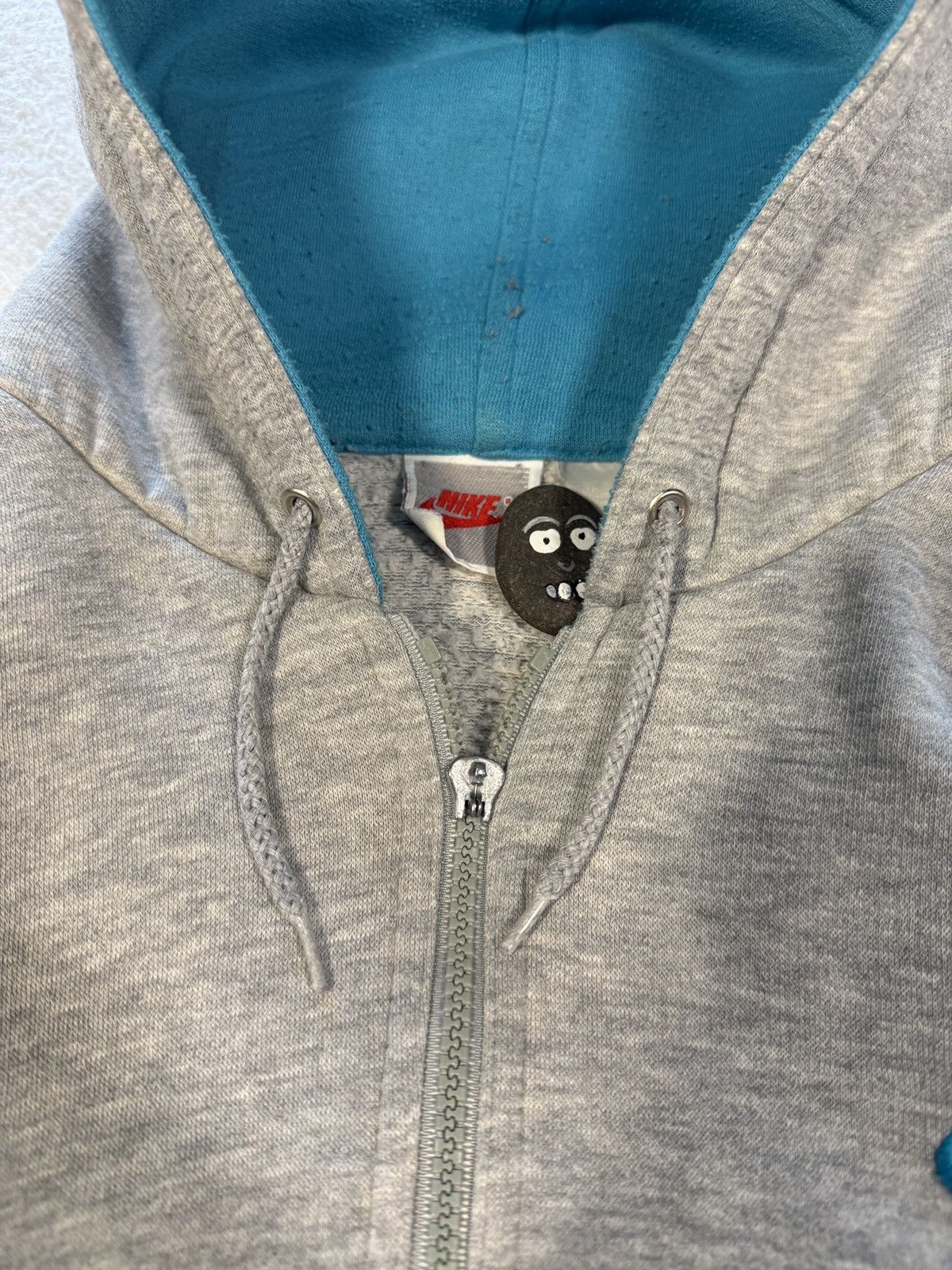 Nike Vintage Nike swoosh zip up sweatshirt Size US L / EU 52-54 / 3 - 4 Thumbnail