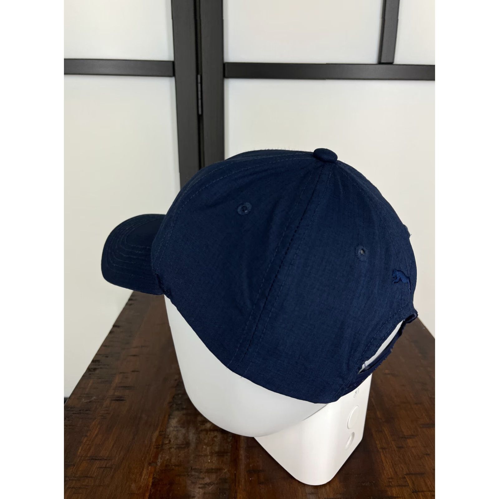 Puma PUMA Hat Cap Snap Back Adult One Size Blue Embroidered Logo Cotton Polyester Size ONE SIZE - 5 Thumbnail