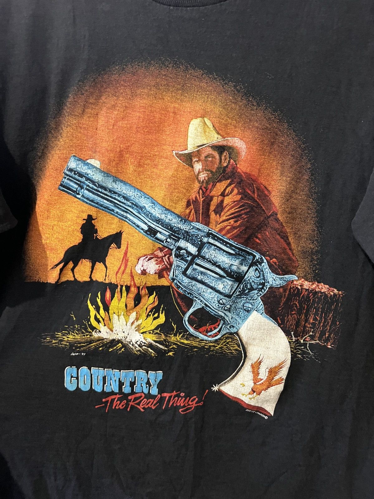 Vintage VINTAGE ZIP IT LONDON COWBOY COUNTRY THE REAL THING! SIZE L Size US M / EU 48-50 / 2 - 2 Thumbnail
