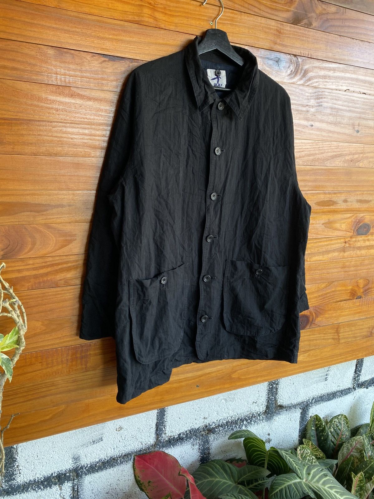 Issey Miyake HAI Sporting Gear Black Utility Jacket Japanese Casual Wear Size US M / EU 48-50 / 2 - 5 Thumbnail