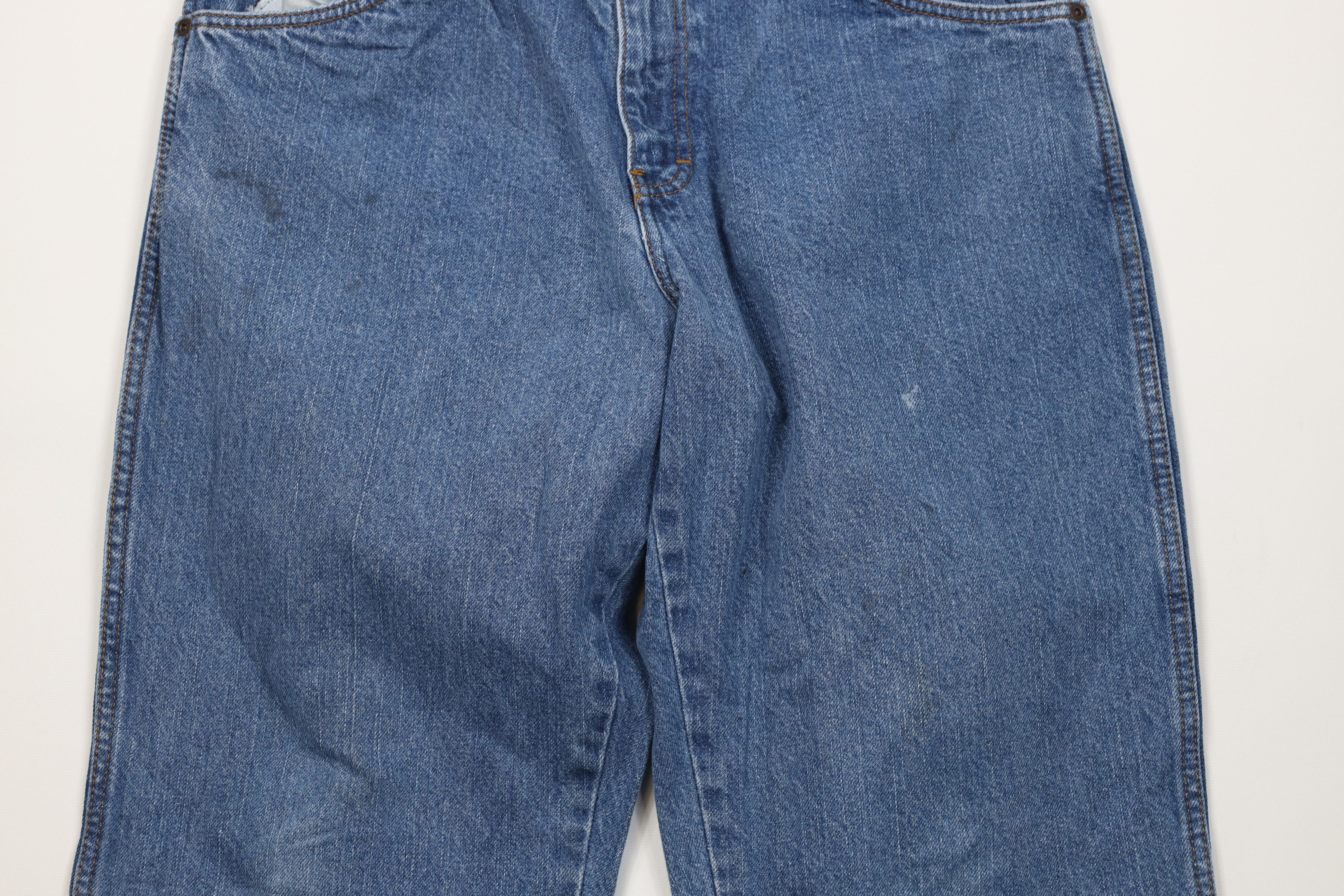 Dickies Vintage Y2K Dickies Relaxed Fit Wide Leg Denim Jeans Blue Size US 34 / EU 50 - 3 Thumbnail