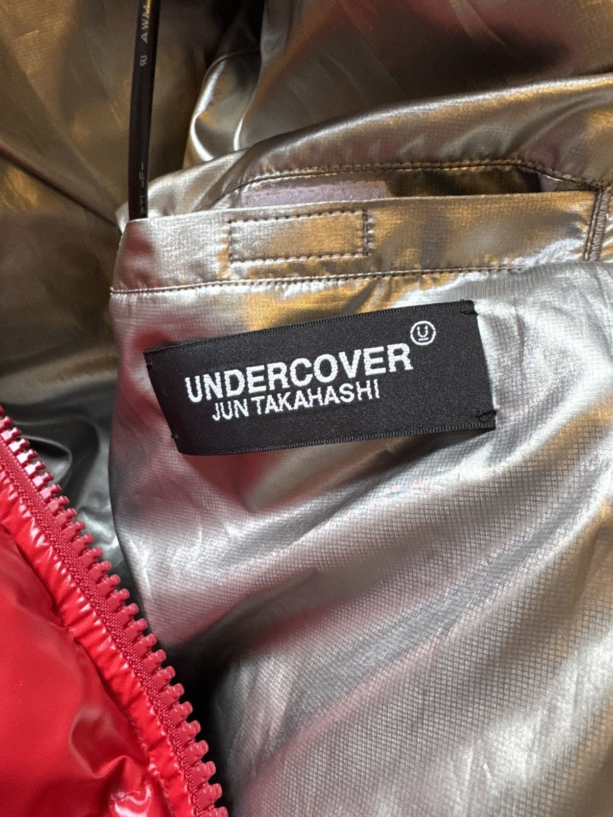 Undercover Undercover 2001 Space Odyssey Red Puffer Jacket Size US XS / EU 42 / 0 - 14 Thumbnail