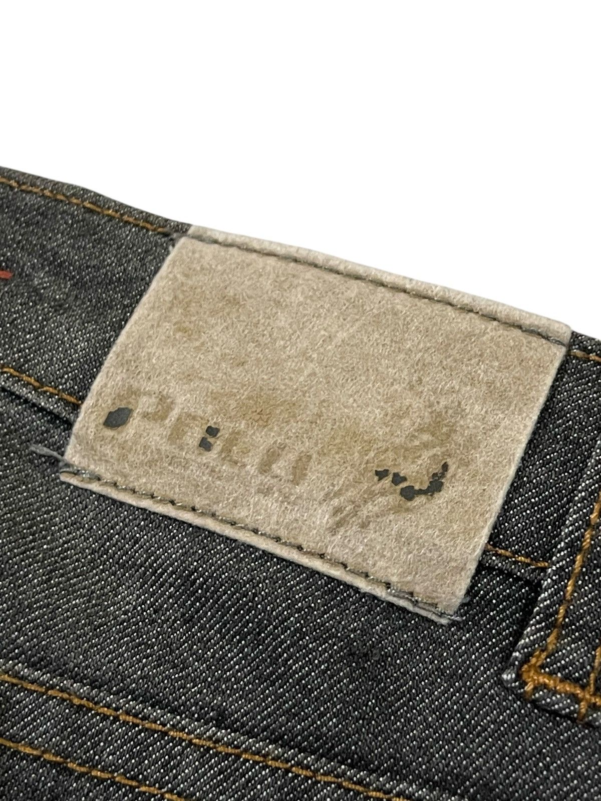 Polo Ralph Lauren POLO Straight Fit Jeans Embroidered Pocket Logo Denim Size US 31 - 14 Thumbnail
