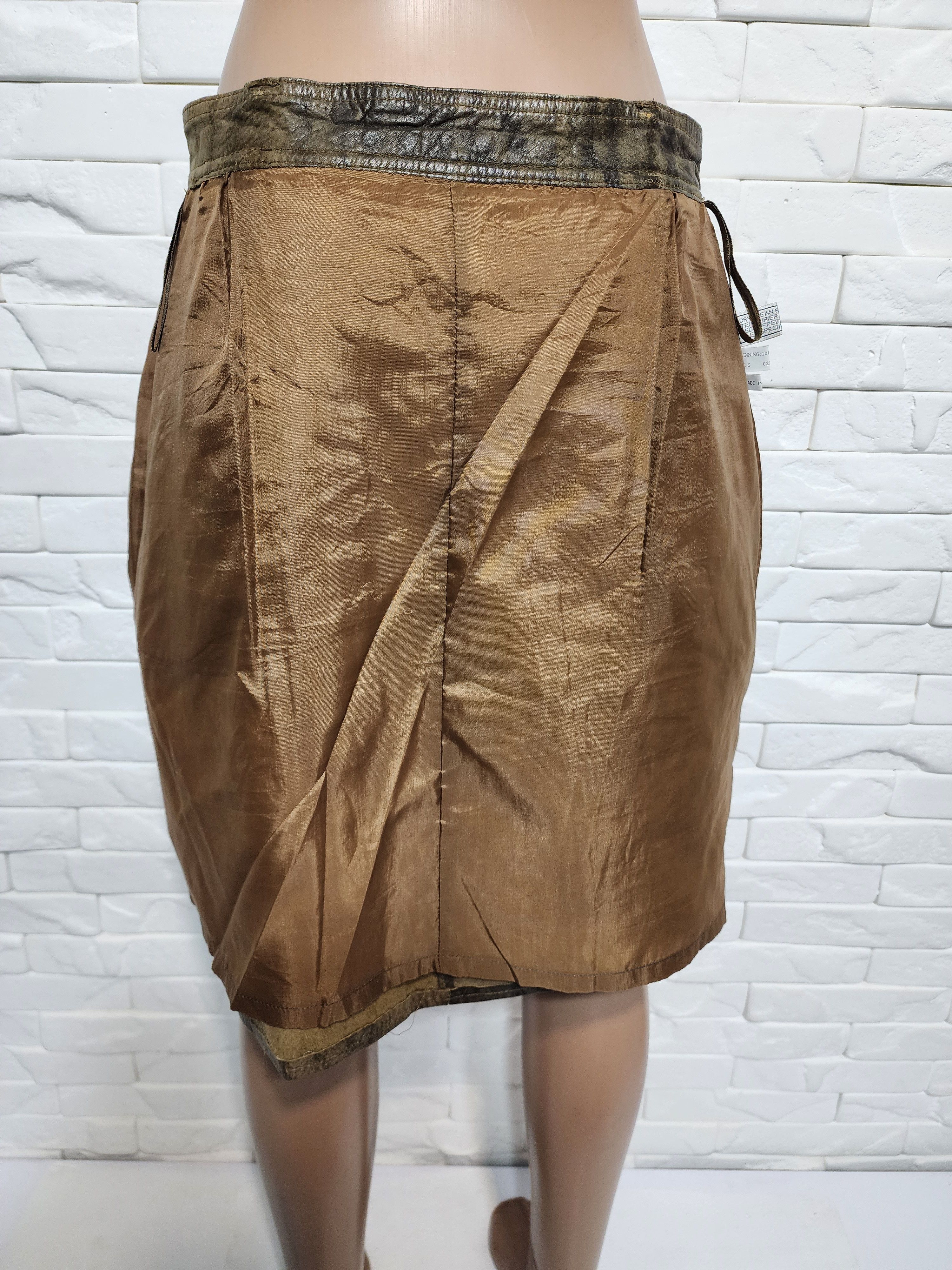 Other Brown Leather Skirt Size 31" - 9 Thumbnail