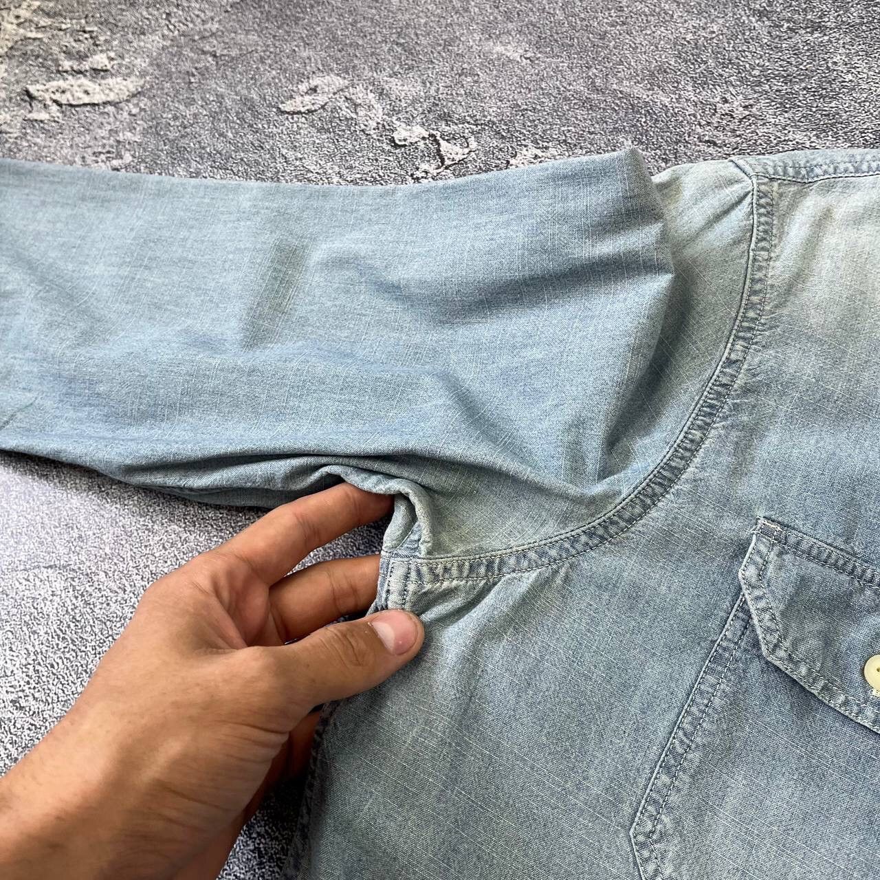 Denim & Supply Ralph Lauren Vintage 90s Denim Supply Ralph Lauren Stripped Shirt Size L Size US L / EU 52-54 / 3 - 6 Thumbnail
