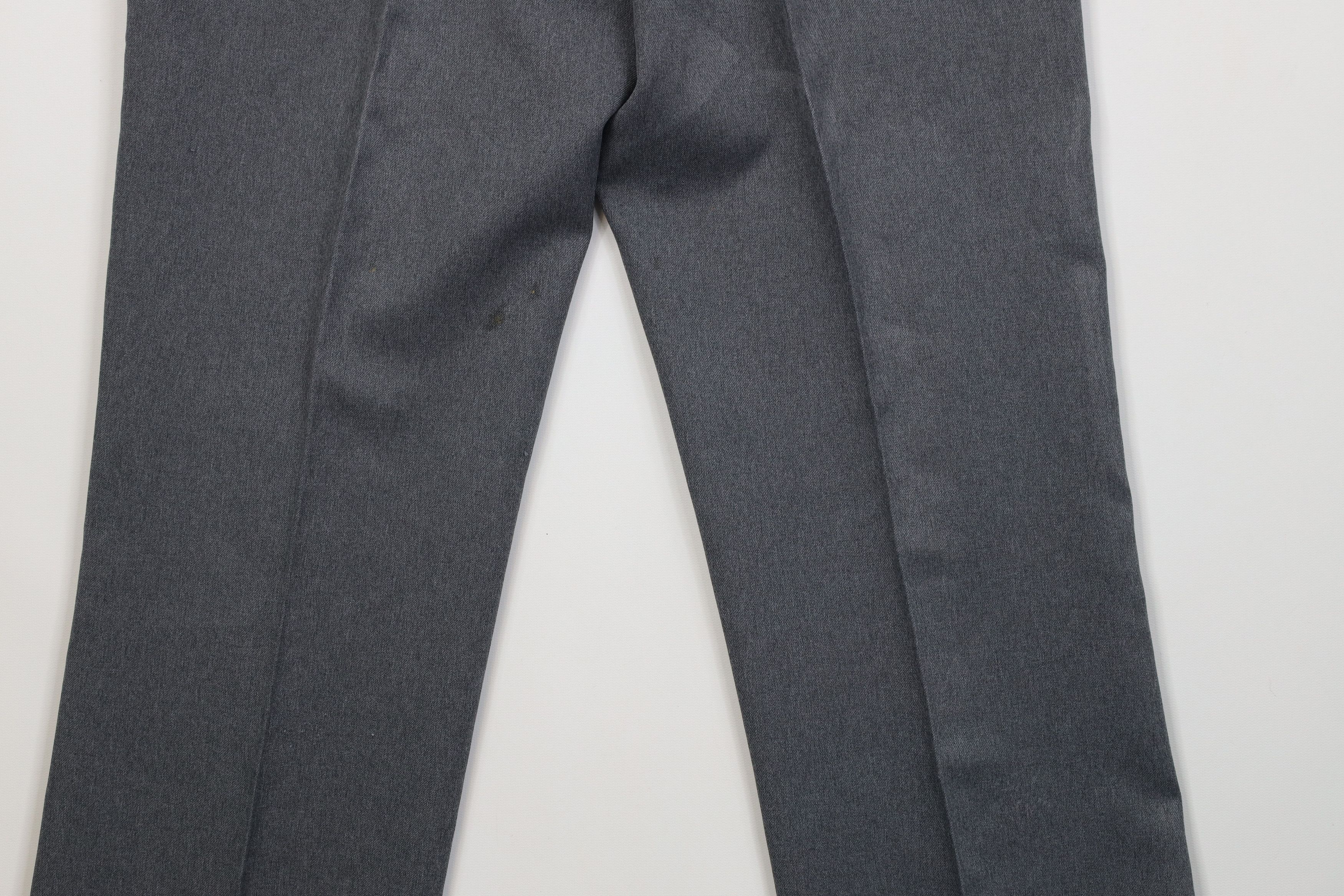 Vintage Vintage 70s Streetwear Flared Wide Leg Chino Pants Gray USA Size US 32 / EU 48 - 14 Thumbnail