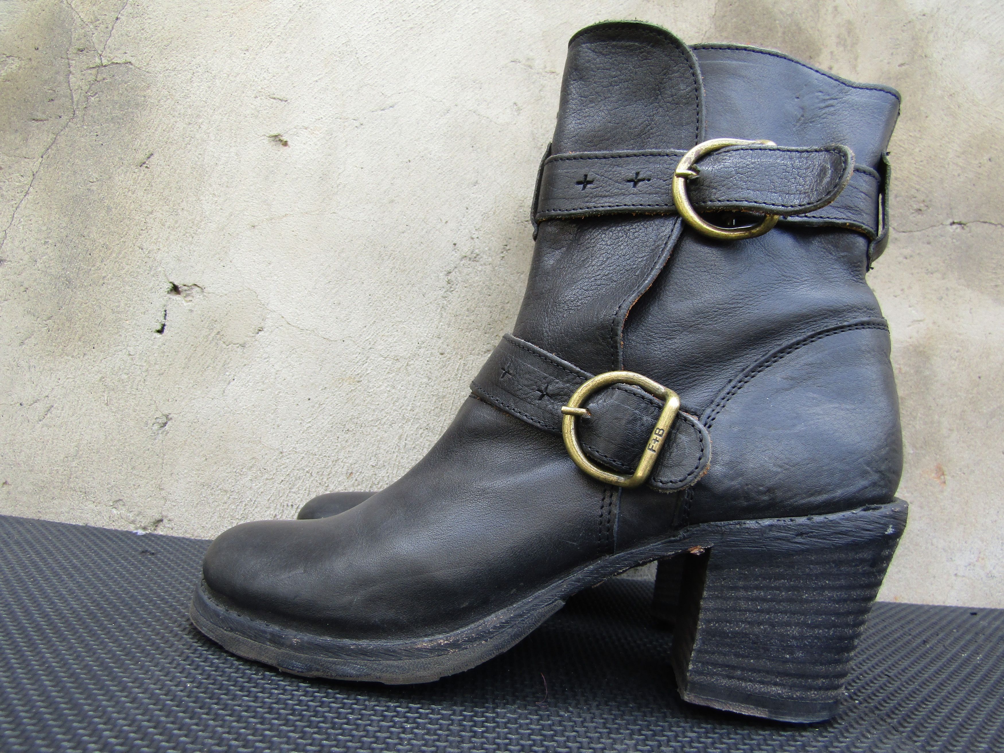 Fiorentini + Baker Fiorentini + Baker Eternity Ankle Stacked Chunky Heels Size US 7 / IT 37 - 4 Thumbnail