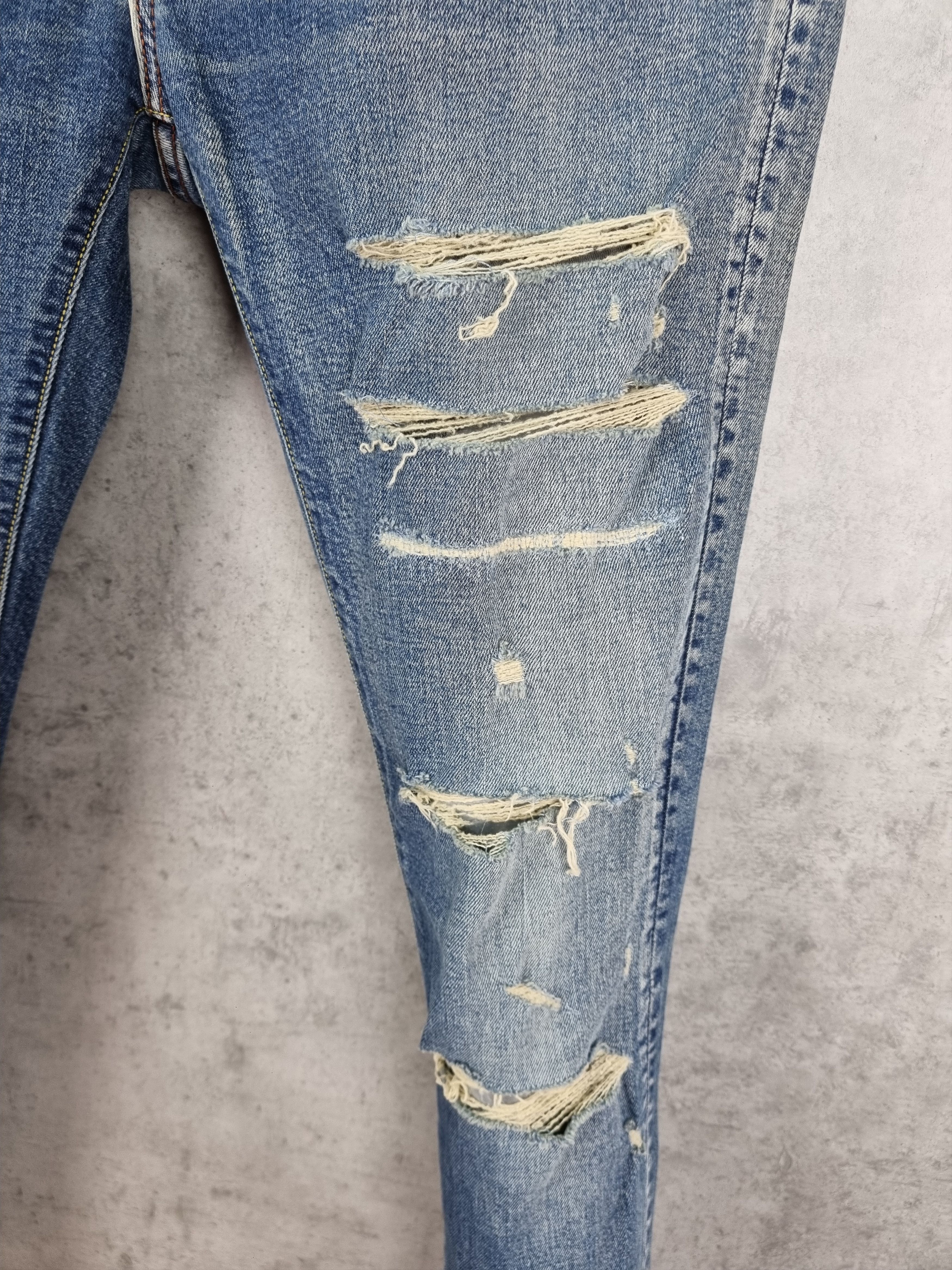 Undercover Satin Waist Silk Cotton Undercover Skinny Jeans Size US 28 / EU 44 - 5 Thumbnail
