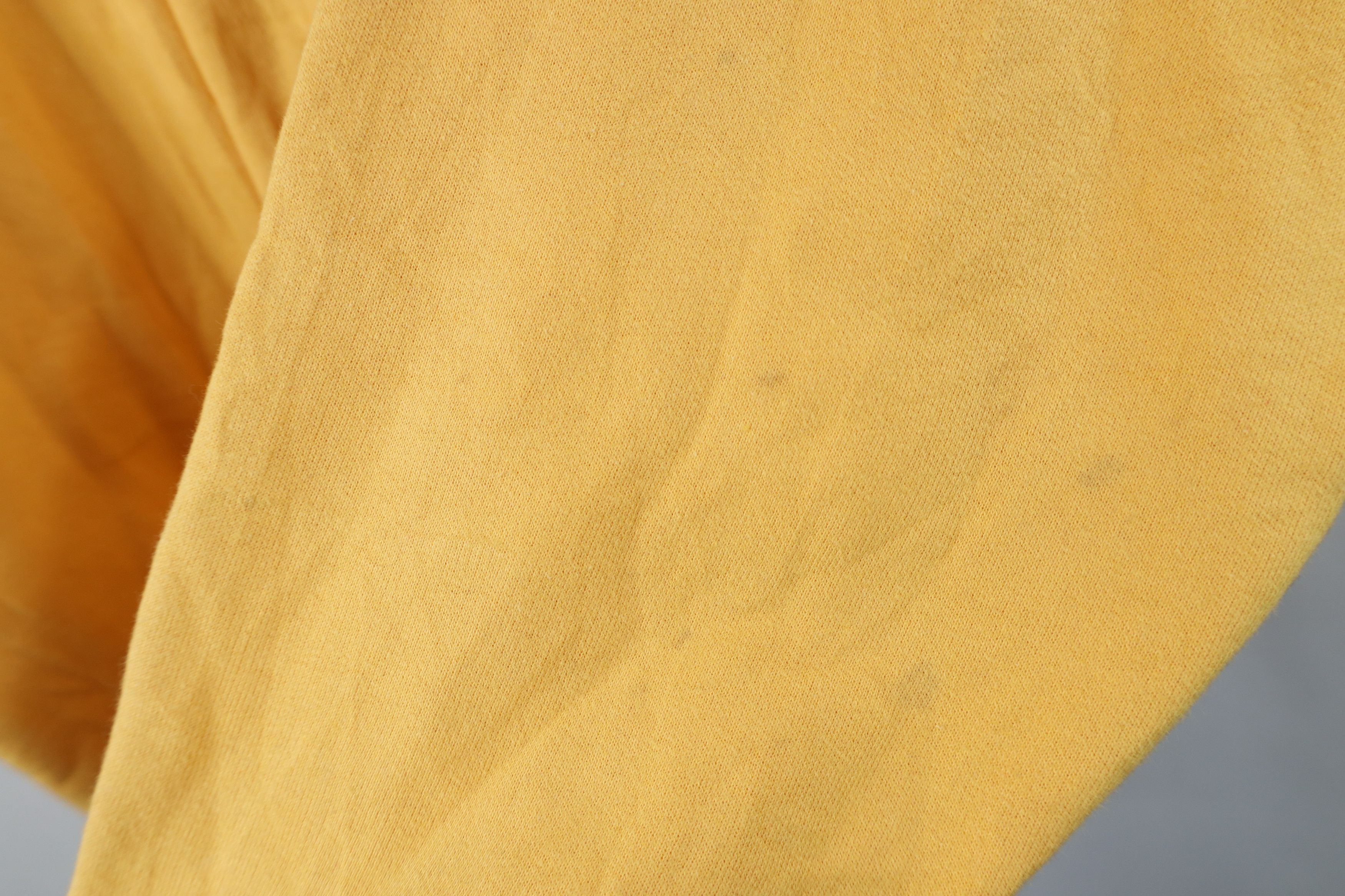 Champion Vintage 90s Champion Overdye Hoodie Sweatshirt Yellow Size US L / EU 52-54 / 3 - 5 Thumbnail