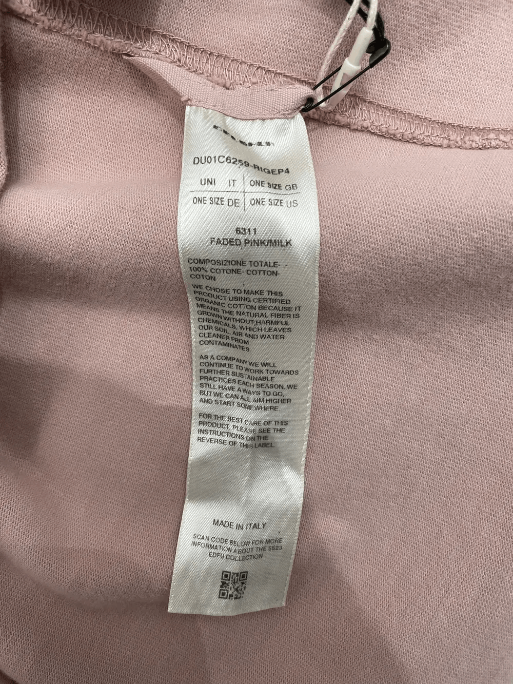 Thom Browne Rick Owens Drkshdw Letter Logo Printed Ribbon Short Sleeve Size ONE SIZE - 8 Thumbnail