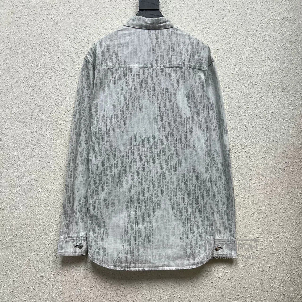 Dior dior logo distressed denim shirt jacket. Size US M / EU 48-50 / 2 - 2 Thumbnail