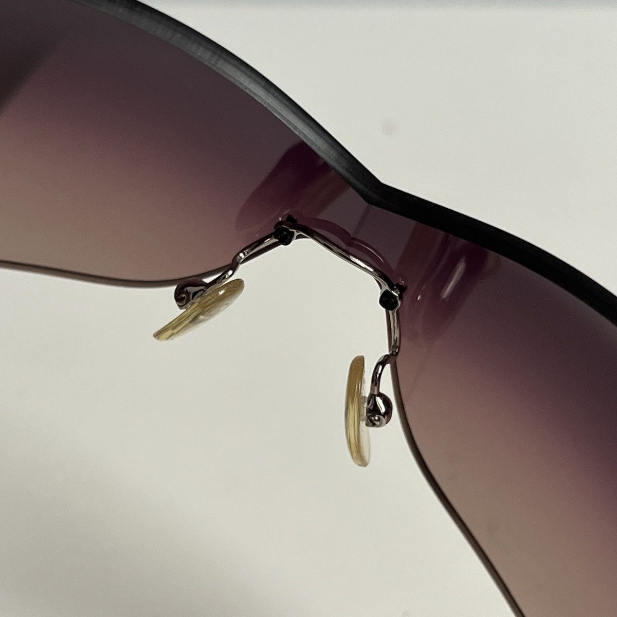 Prada FREE SHIP! 2000s Prada Chrome Star Red Sunglasses Size ONE SIZE - 10 Thumbnail