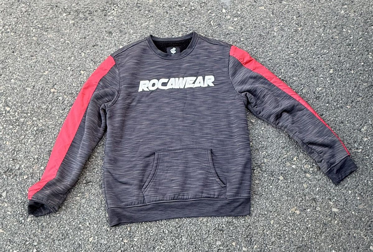Rocawear Vintage Y2K Rocawear Black Pullover Sweater- Unisex Size US XL / EU 56 / 4 - 1 Thumbnail
