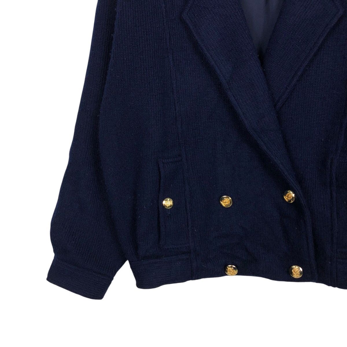 Japanese Brand 📌Vintage Bomber Jacket Double Collar Ascot Issey Miyake Size US M / EU 48-50 / 2 - 5 Thumbnail