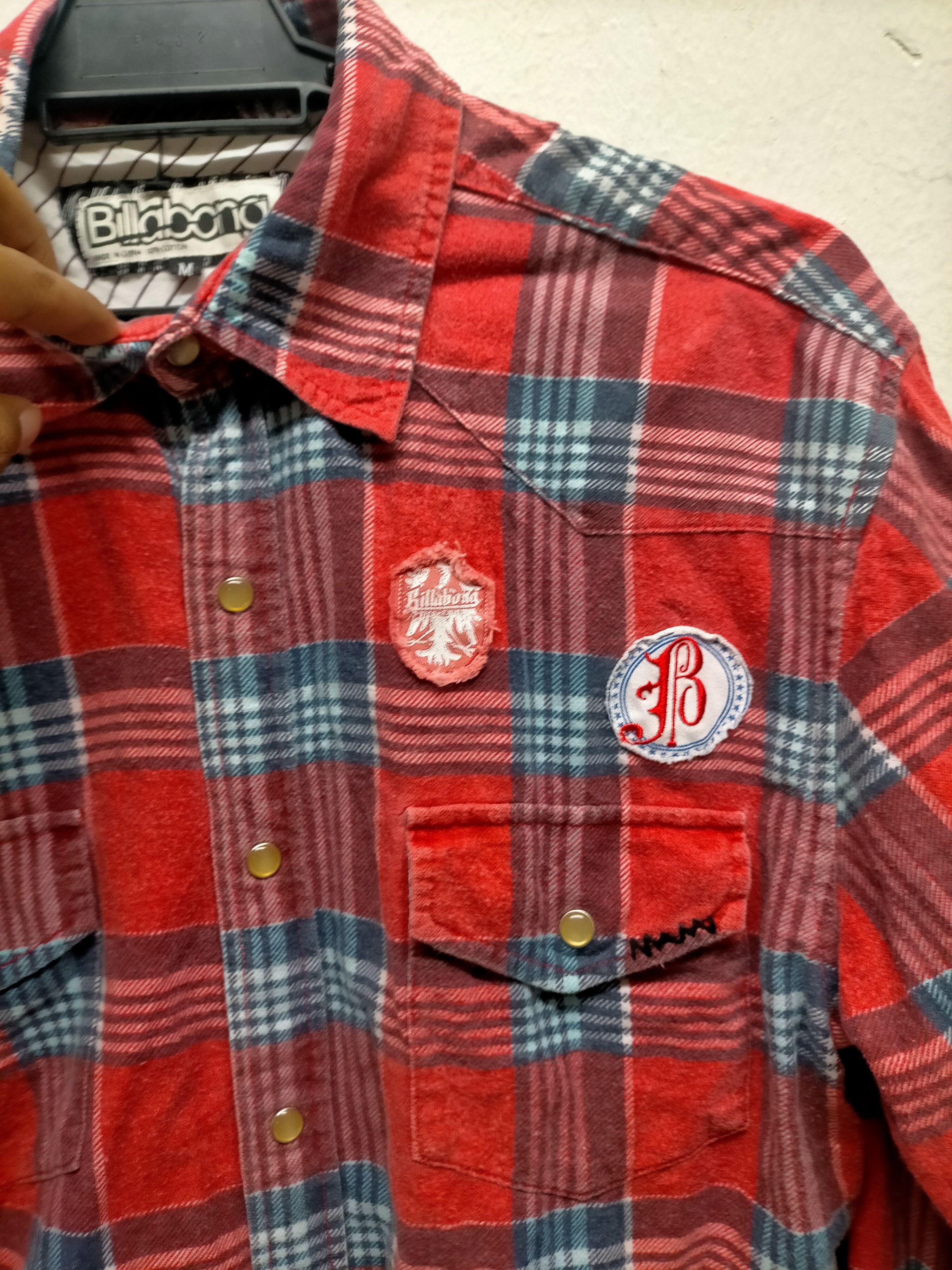 Billabong × Vintage Vintage Billabong Western Shirts Button Up Size US M / EU 48-50 / 2 - 4 Thumbnail
