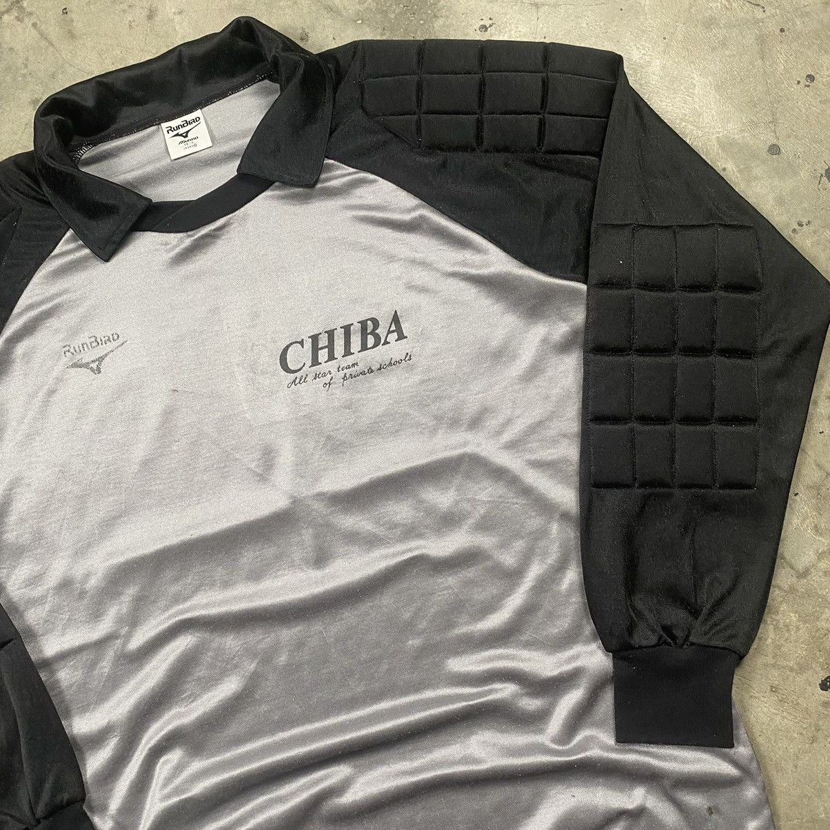 Japanese Brand × Mizuno Grail 90s Mizuno Runbird Goalkeeper Chiba Jersey Size US L / EU 52-54 / 3 - 3 Thumbnail