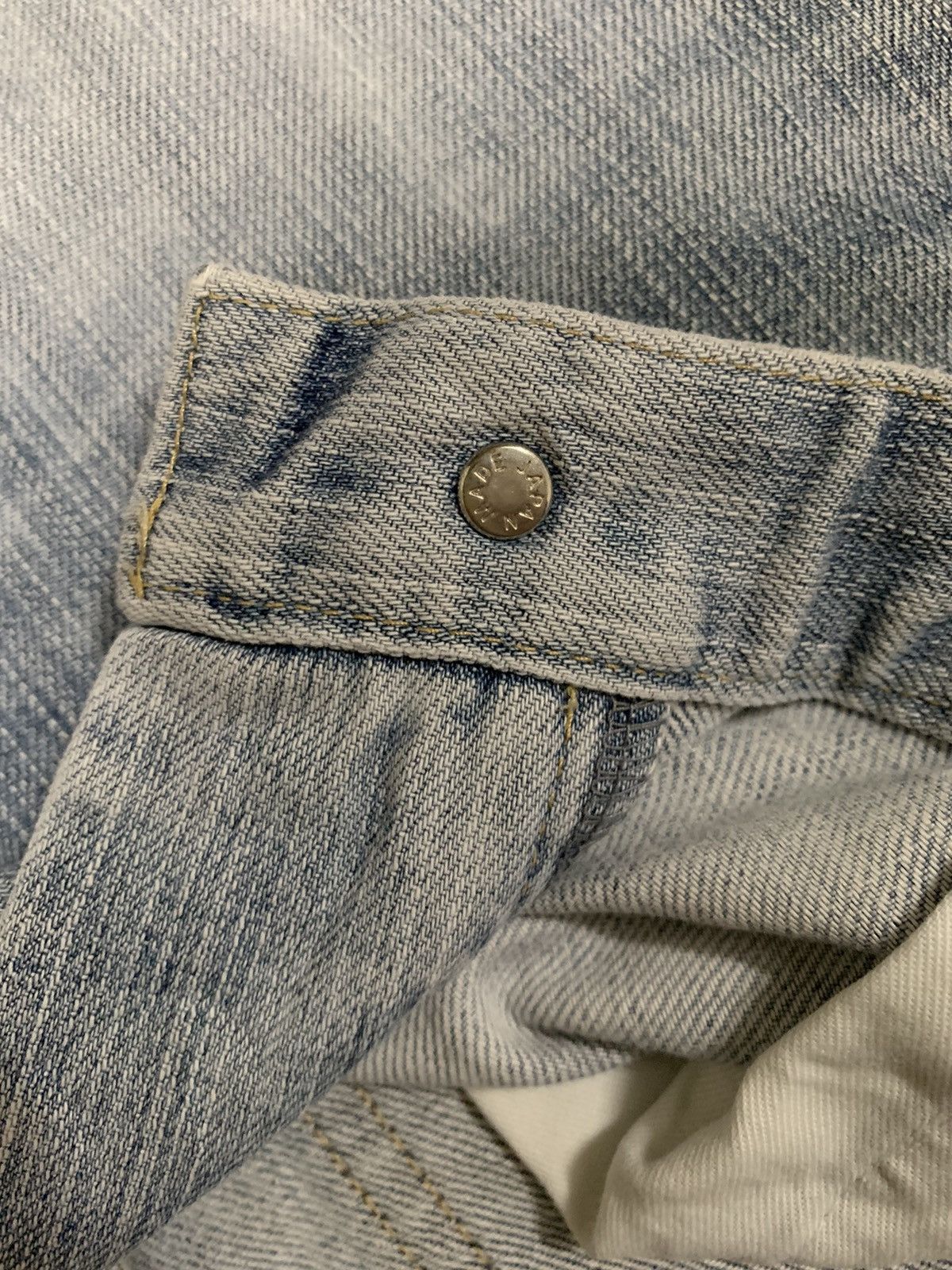 Takeo Kikuchi Vintage Japanese Brand Takeo Kikuchi Blue Washed Baggy Jeans Size US 33 - 5 Thumbnail