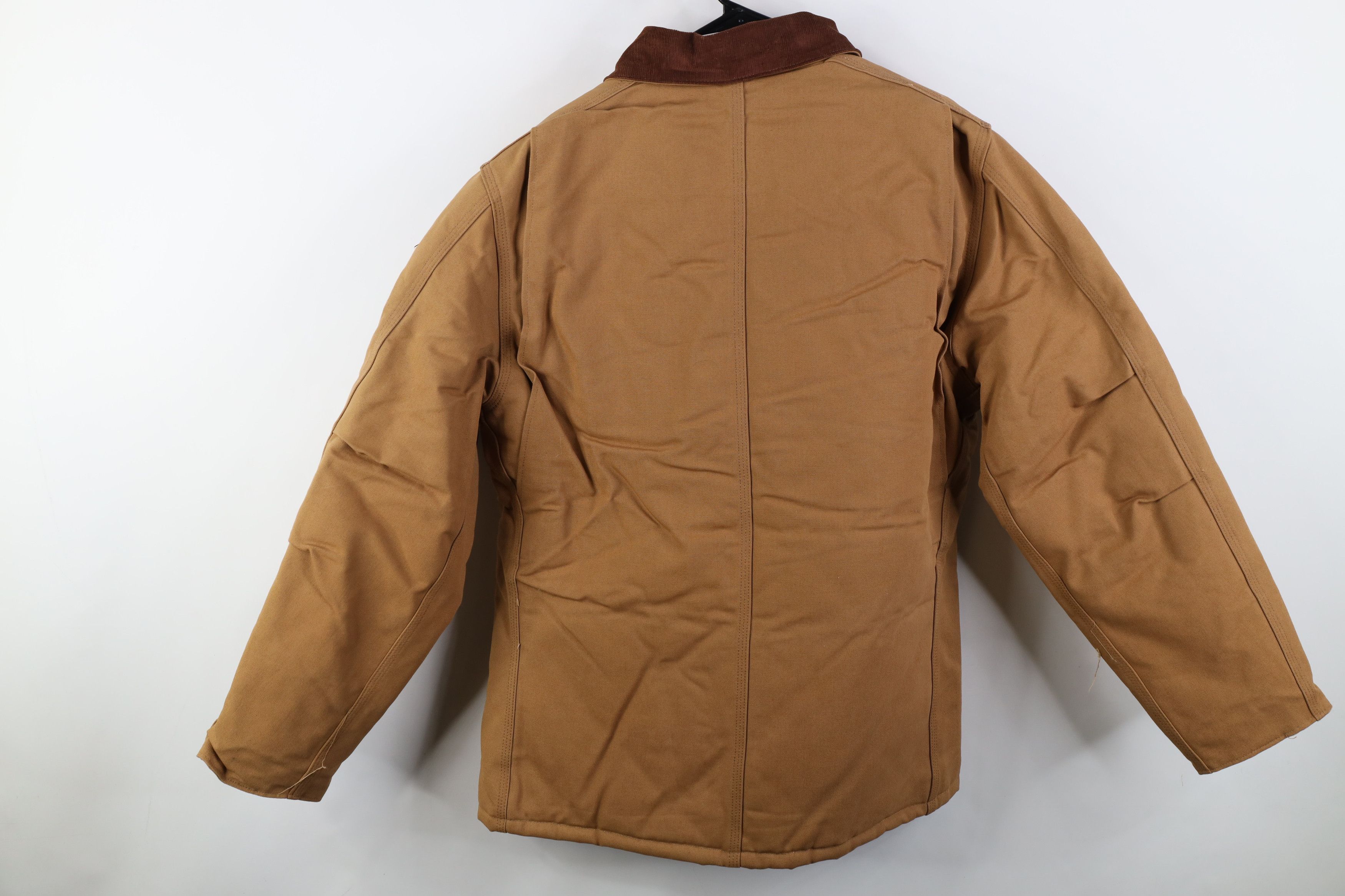 Carhartt Deadstock Vintage 90s Carhartt Chore Barn Jacket Brown USA Size US XXL / EU 58 / 5 - 8 Thumbnail