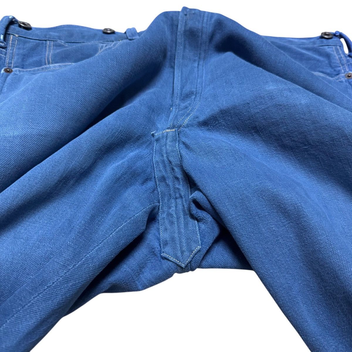 Heller's Cafe × Warehouse Vintage Heller's Cafe Denim Selvedge Jeans Size US 34 / EU 50 - 10 Thumbnail