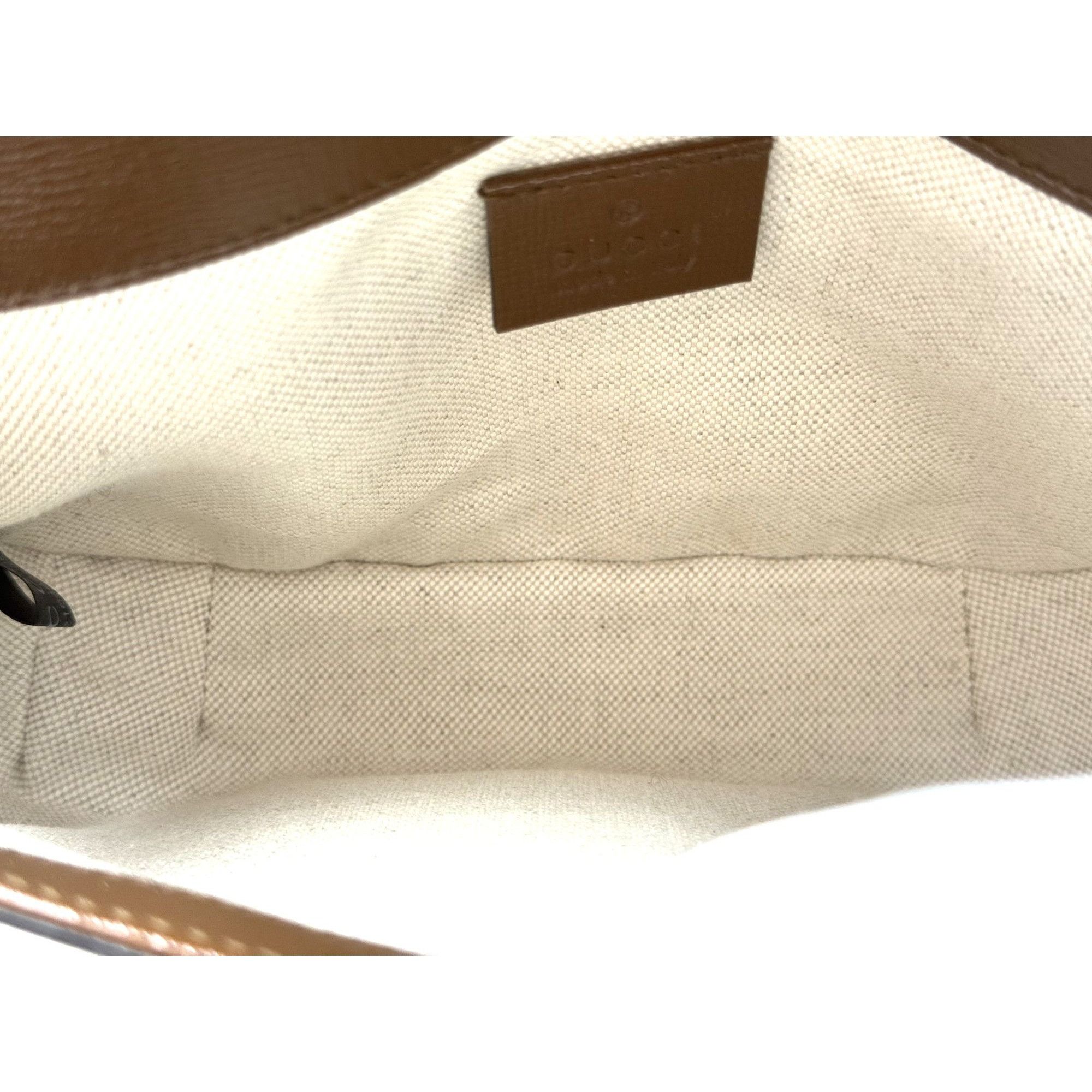 Gucci Gucci Crossbody Bag With Adjustable Strap & Monogram Canvas Size ONE SIZE - 12 Thumbnail