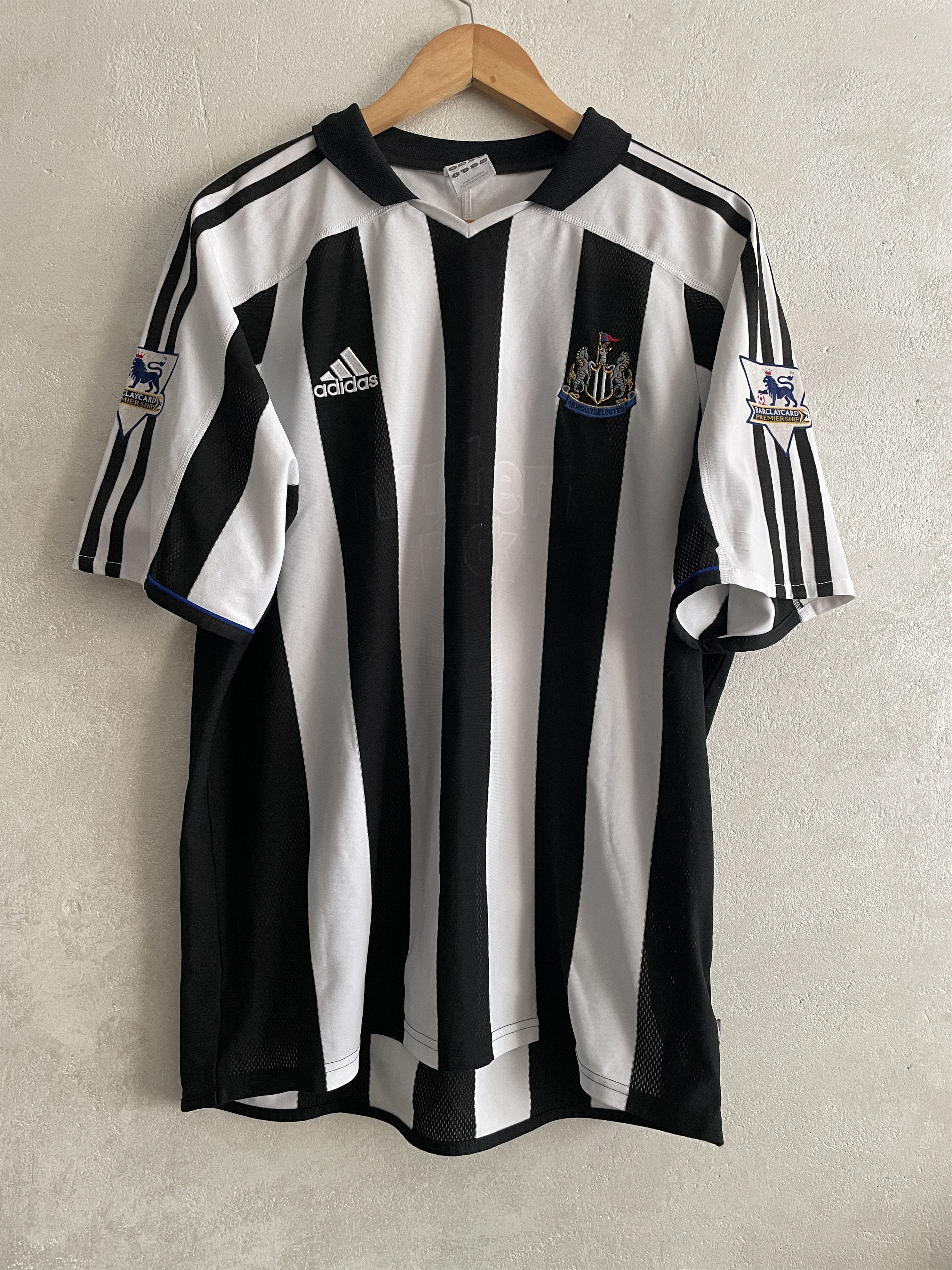 Adidas Vintage Newcastle United 2003 2005 Home Shirt Jersey Size US L / EU 52-54 / 3 - 2 Thumbnail