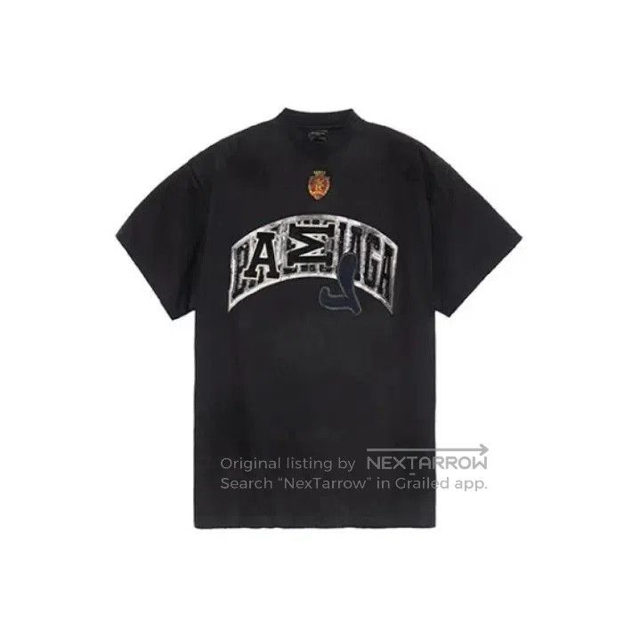Balenciaga Balenciaga SS23 Black Embroidered Logo T. Size US L / EU 52-54 / 3 - 1 Thumbnail