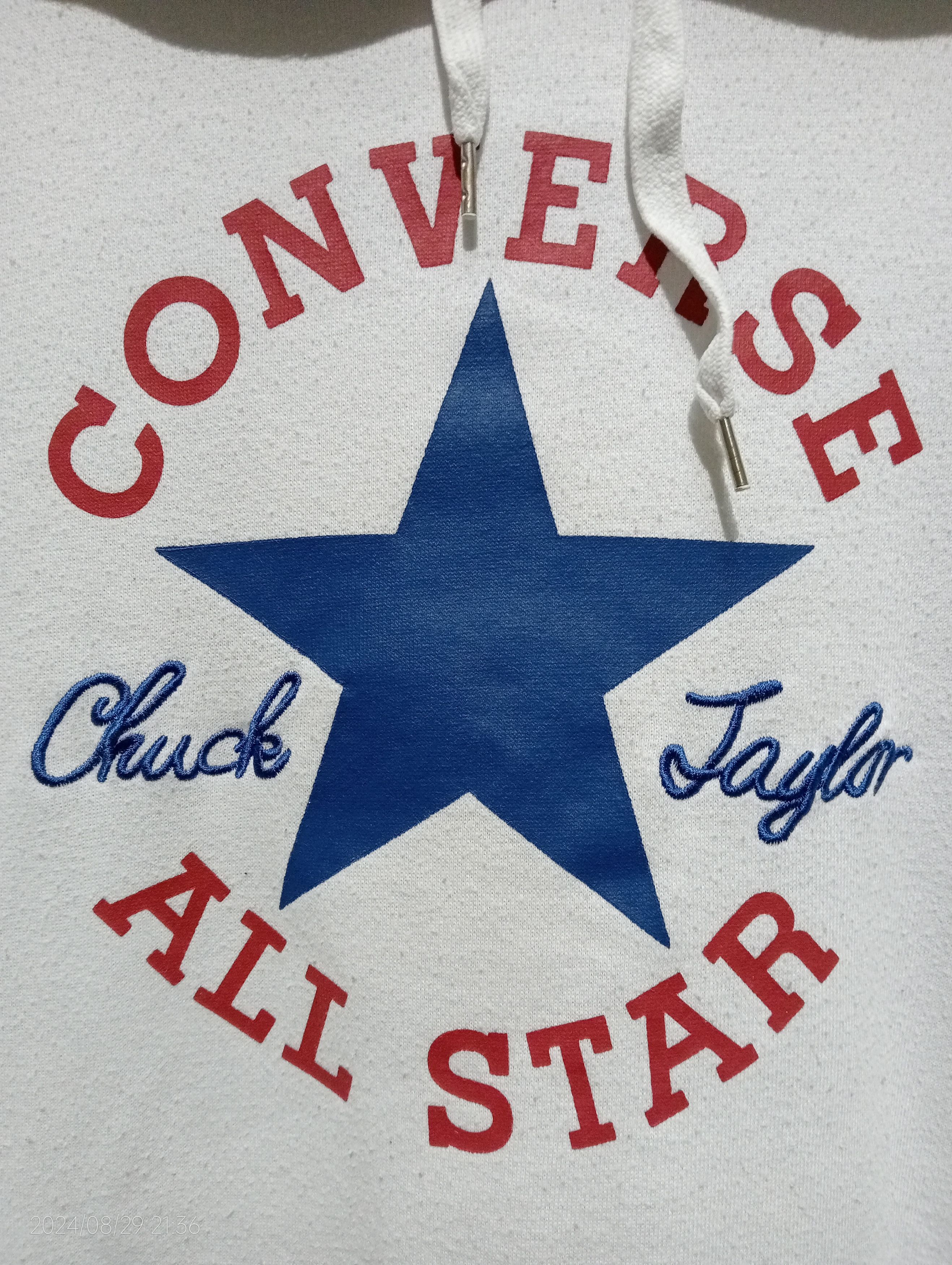 Converse Vintage Converse All Star Pullover Hoodie Size US M / EU 48-50 / 2 - 3 Thumbnail