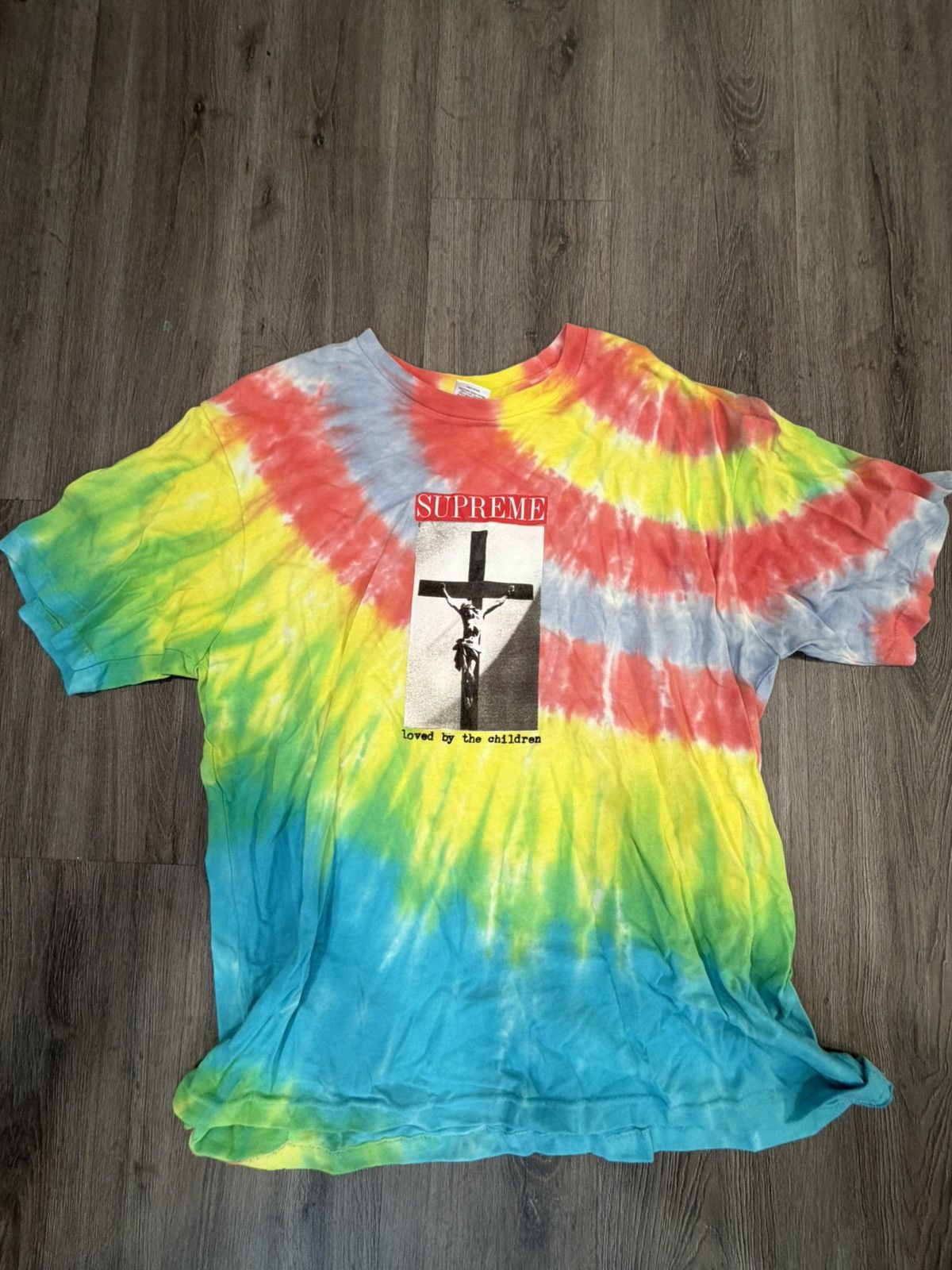 Supreme Supreme “Loved by the children” Tee (L) Size US L / EU 52-54 / 3 - 1 Thumbnail