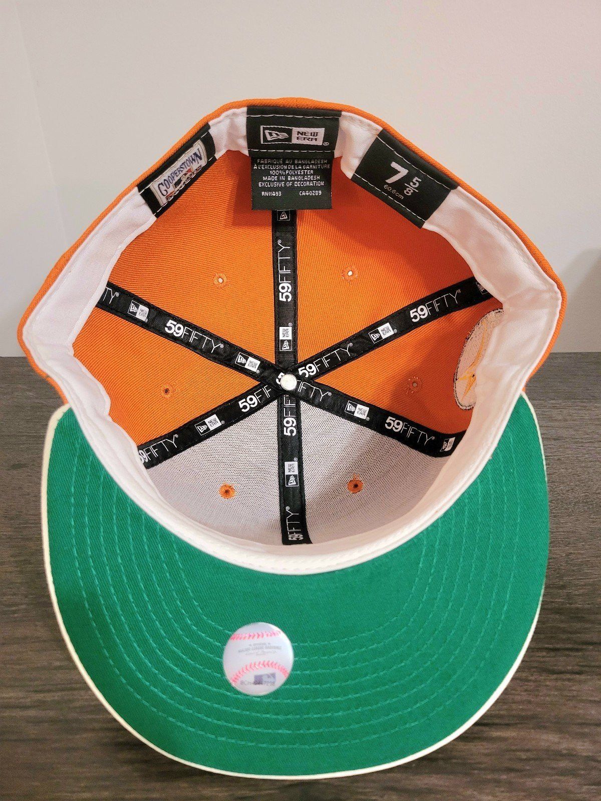 New Era *Firm* 7 5/8 City Jeans Houston Astros New Era Fitted Hat Size ONE SIZE - 6 Thumbnail