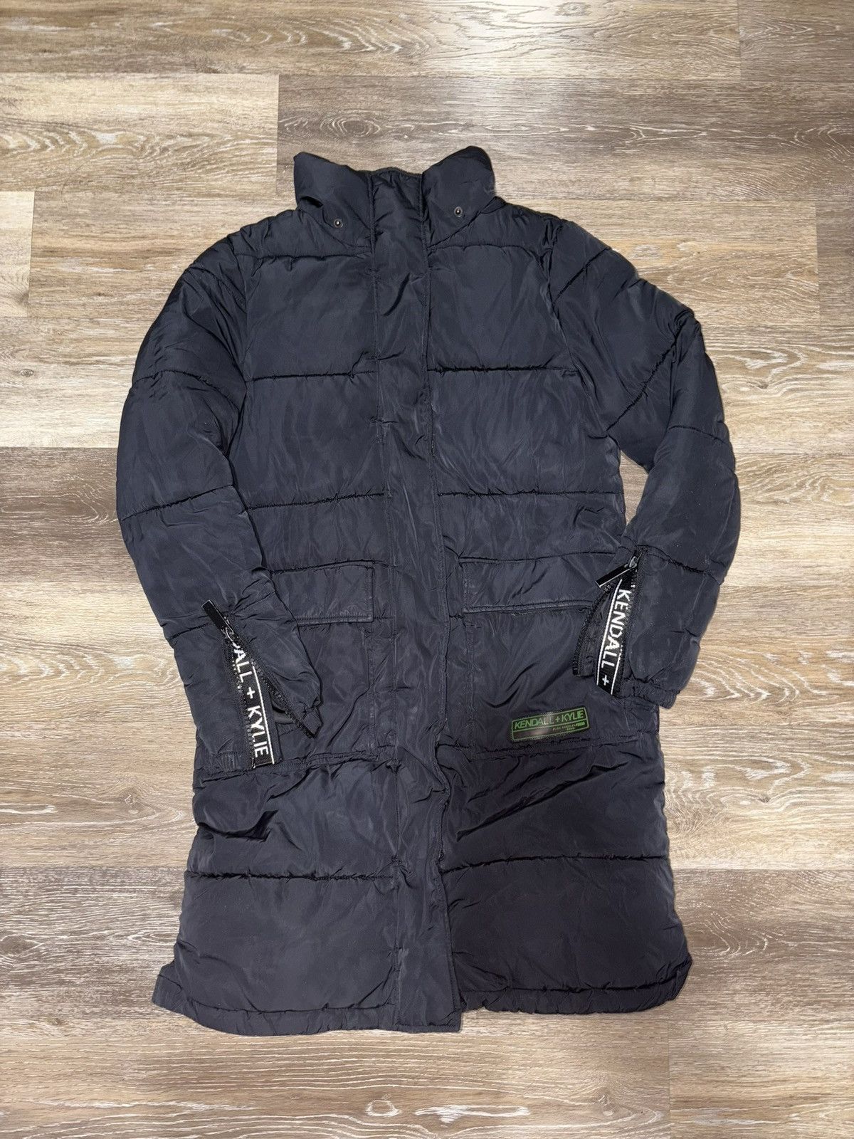 Kendall And Kylie Kylie + Kendall Long Puffer Jacket Size S / US 4 / IT 40 - 1 Thumbnail