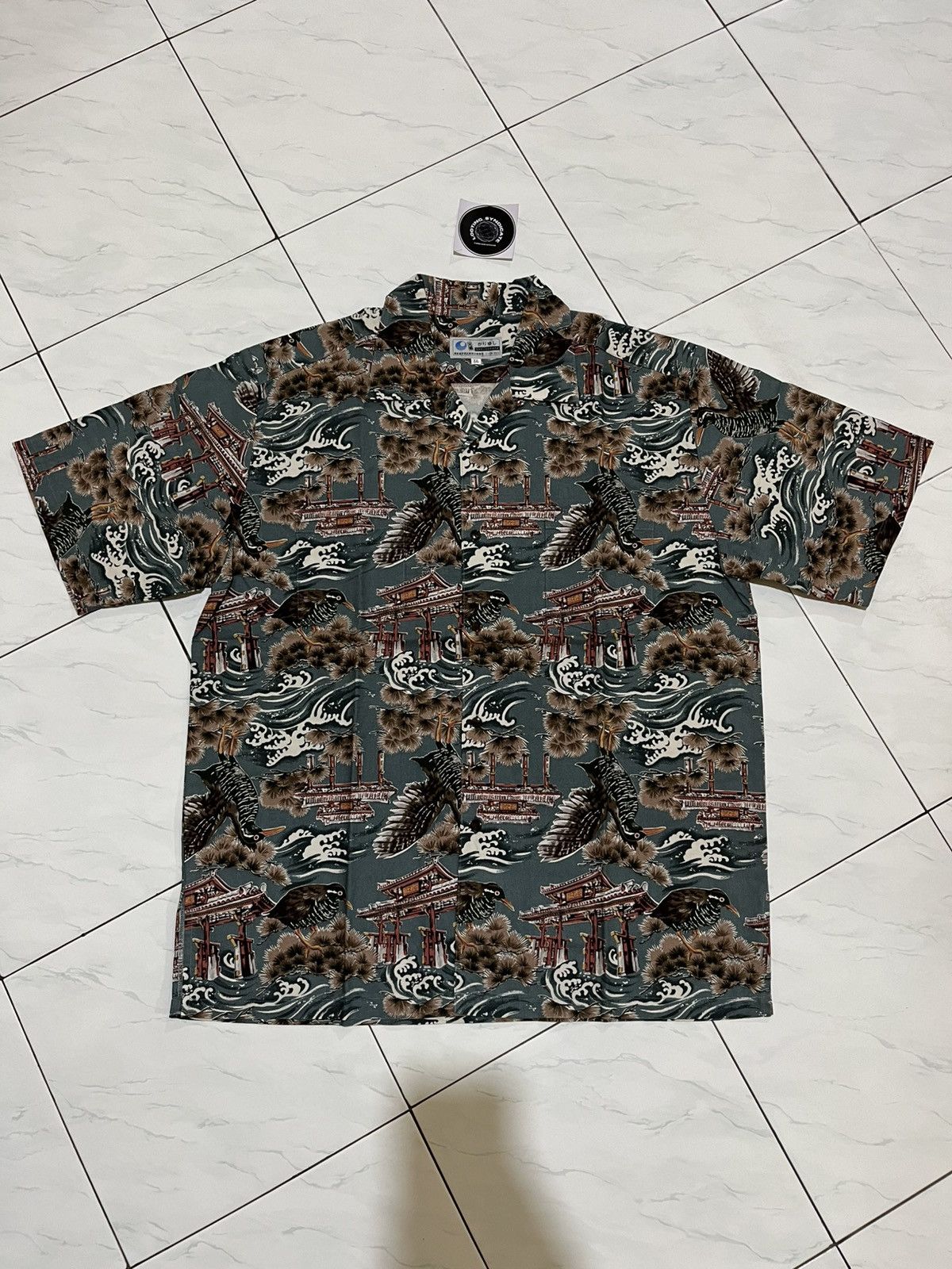 Japanese Brand 🔥 Sakugawaya All Of Print Design Shirt Size US XL / EU 56 / 4 - 2 Thumbnail