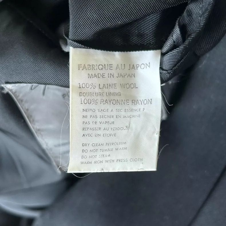 Yohji Yamamoto Yohji Yamamoto Yohji Yamamoto Black 1993 Suit Jacket Size US S / EU 44-46 / 1 - 5 Thumbnail
