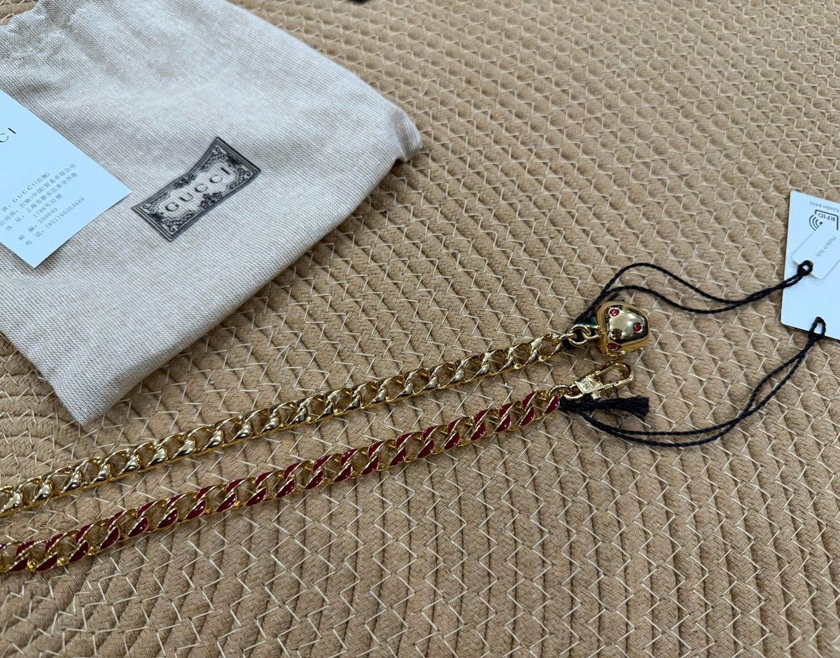 Gucci Gucci Gold Chain Belt Size ONE SIZE - 8 Thumbnail