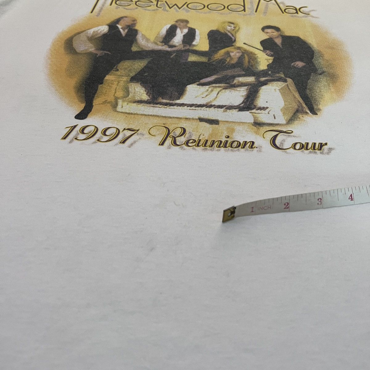 Band Tees Vintage 90s Fleetwood Mac Stevie Nicks Promo Tee Size US L / EU 52-54 / 3 - 4 Thumbnail